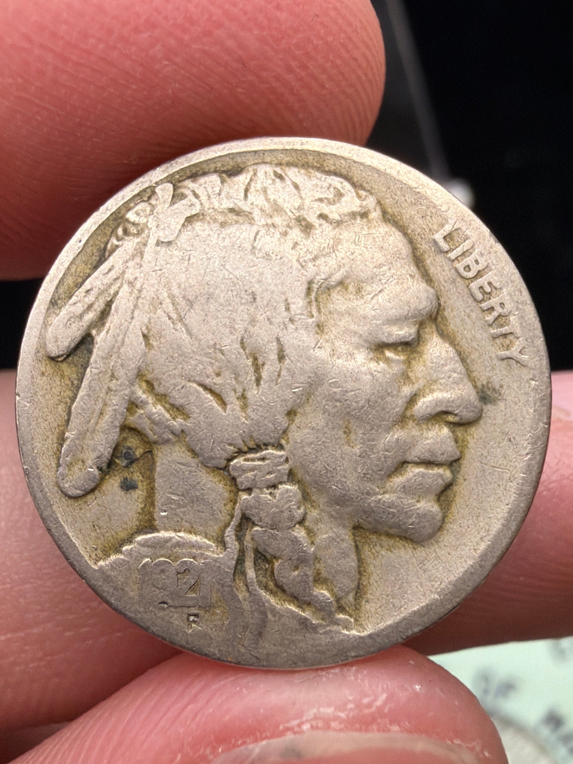 1921-S Buffalo nickel VG - Key Date US 5c coin