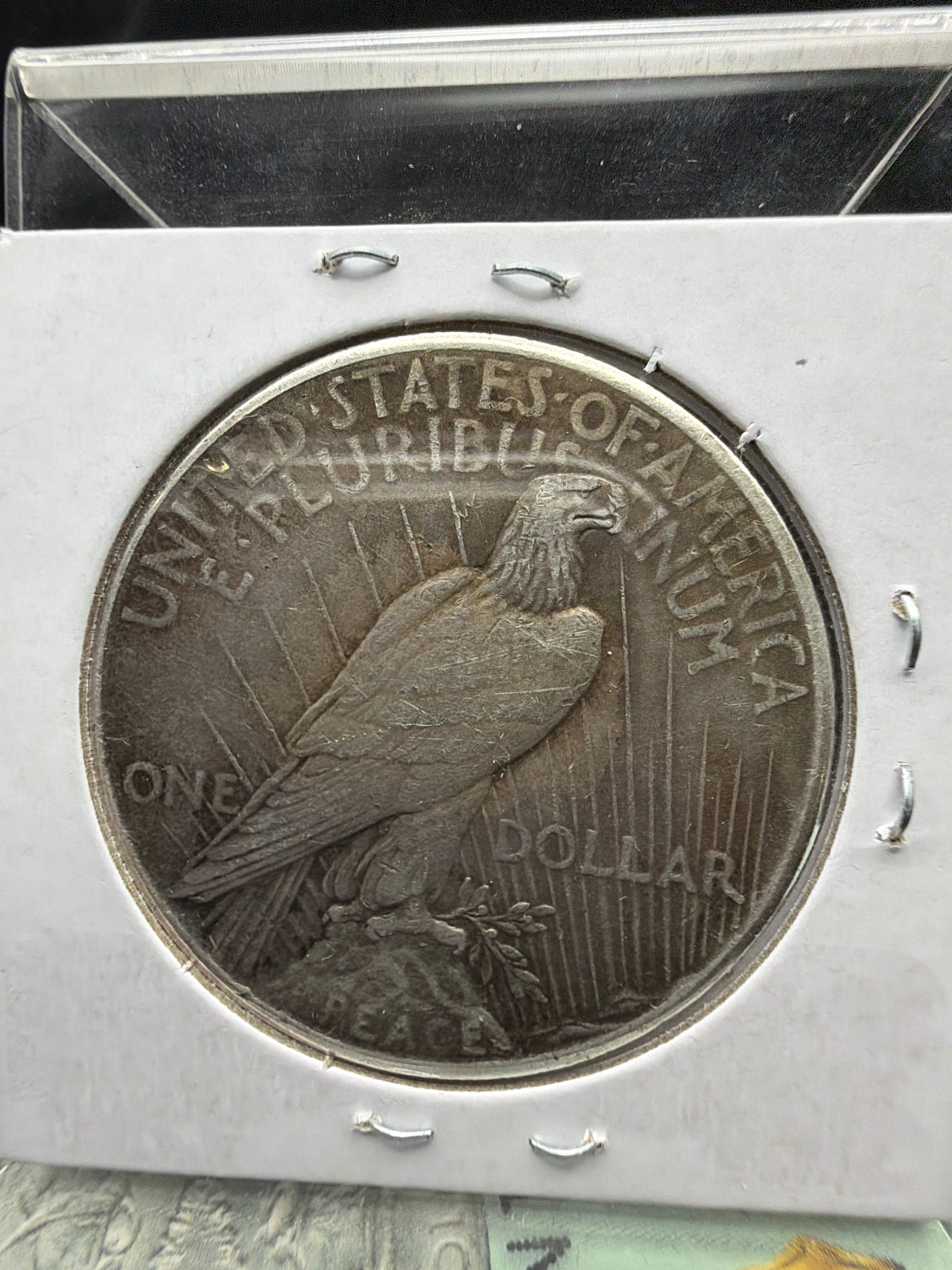 XF/AU 1928 Peace dollar - Key Date Silver Dollar Coin