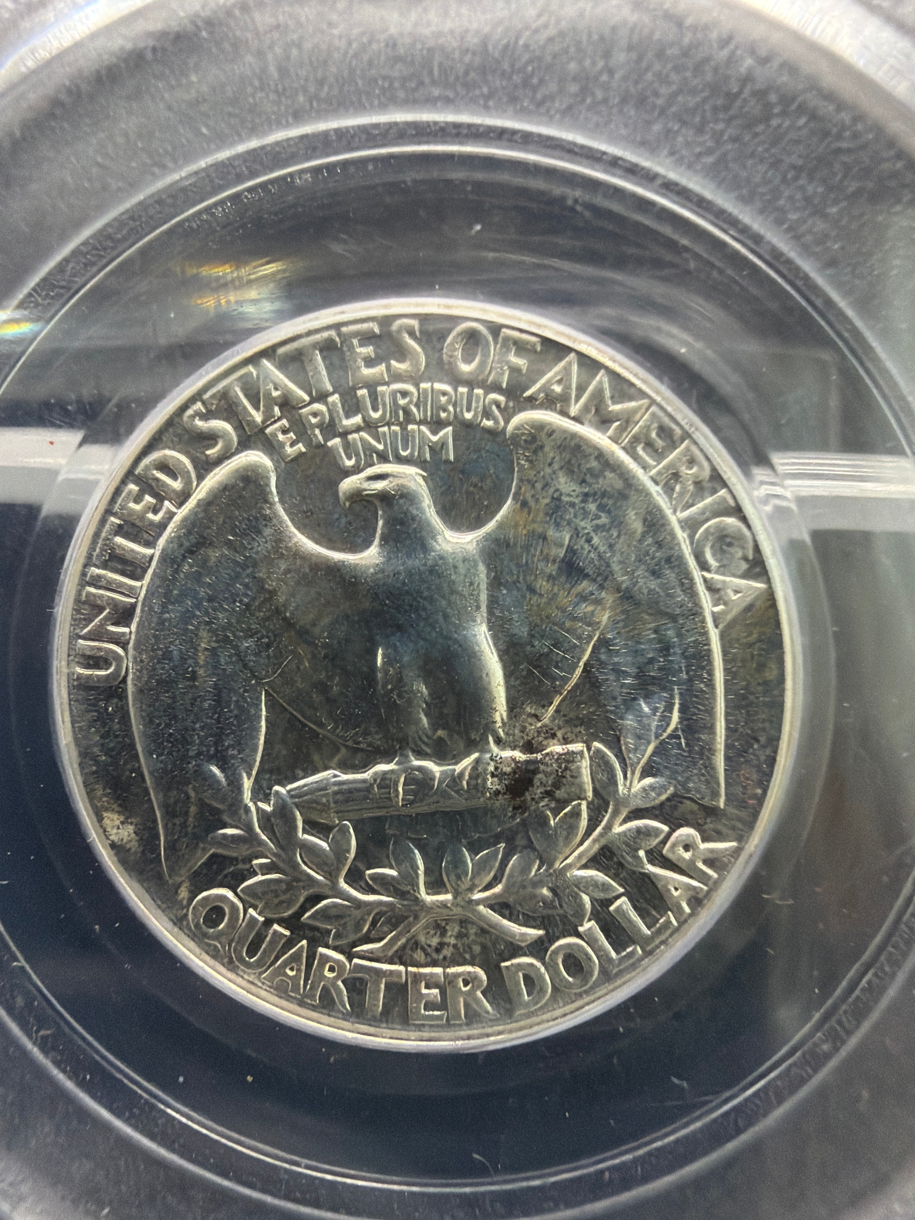 1950 PCGS PR65 25c - Rare OGH Holder Washington Proof Quarter