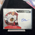 2025-26 SP Authentic Future Watch Auto Horizontal Oliver Moore Auto 155/1990
