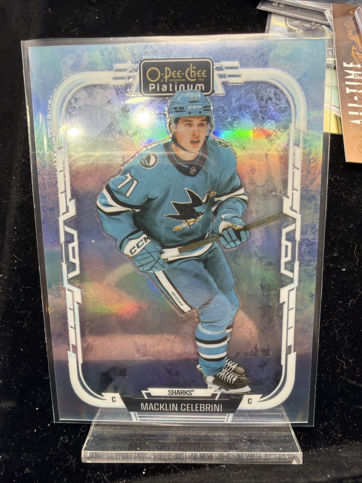 2025 O-PEE-CHEE PLATINUM #53 MACKLIN CELEBRINI ARCTIC FREEZE /990