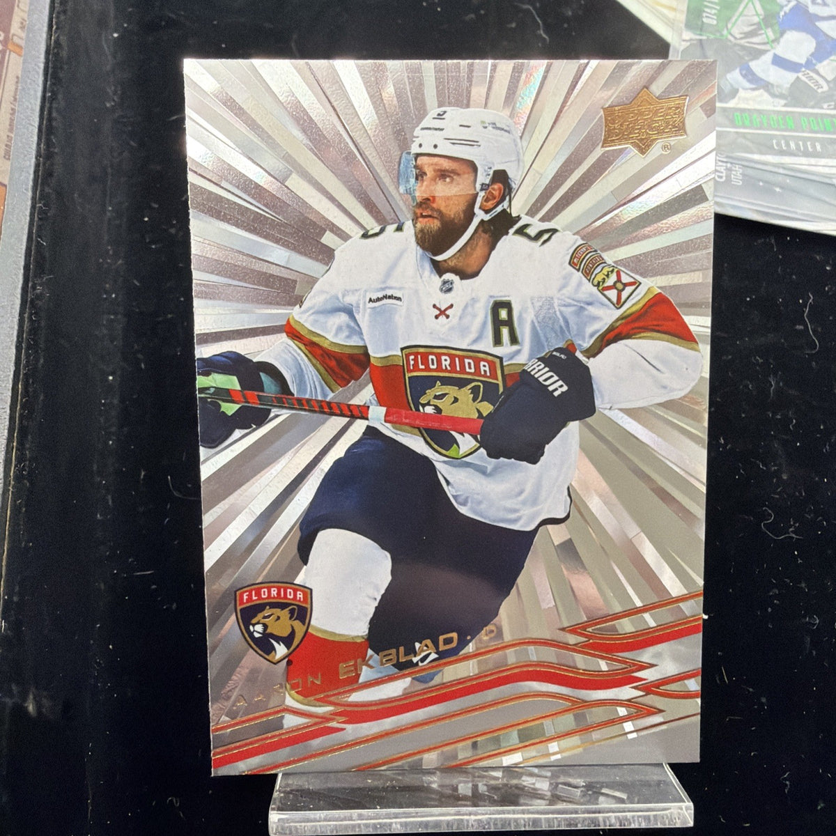 Upper Deck 2026-27 Series 1 Outburst #71 Aaron Ekblad Florida Panthers0