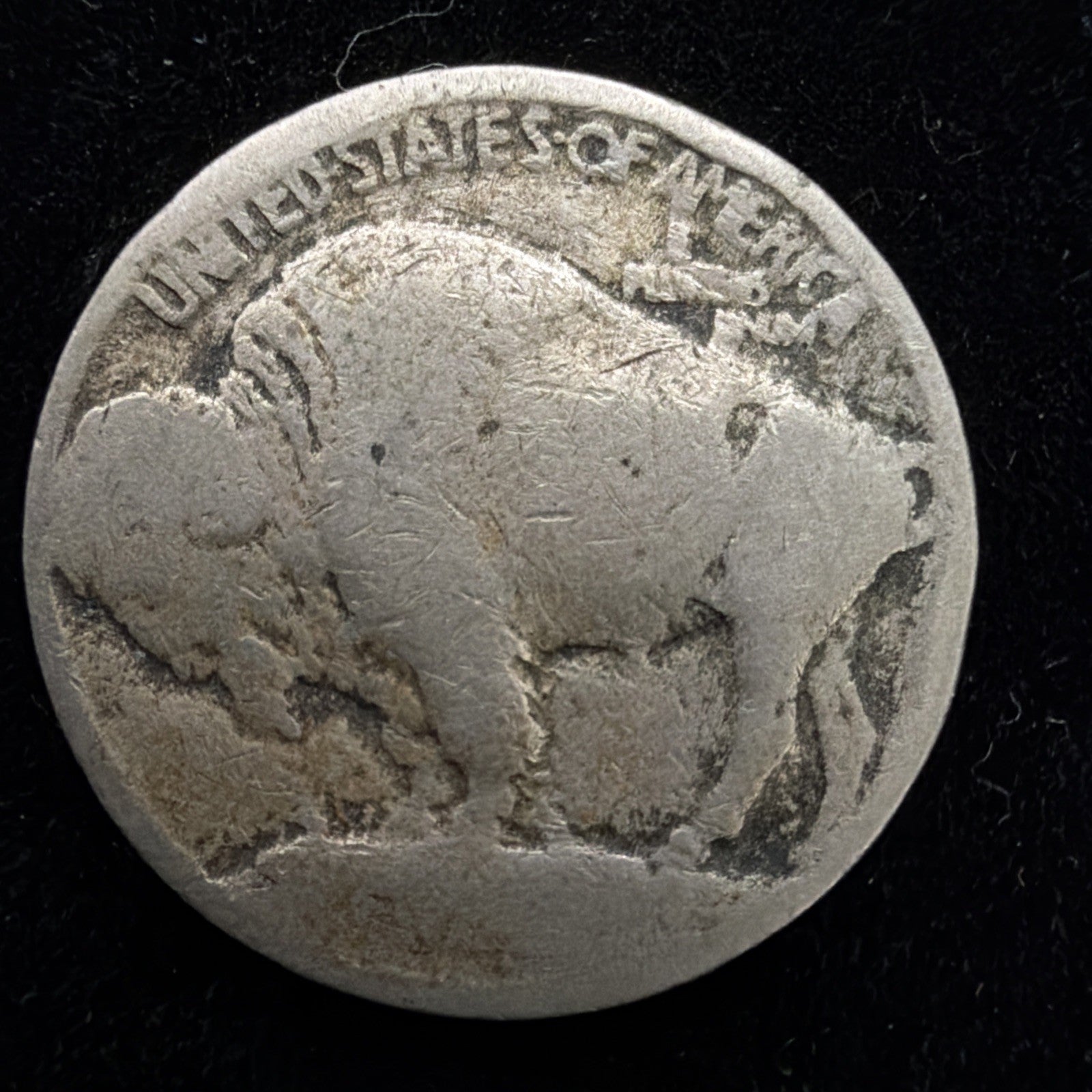 1913 Type ! Buffalo nickel, low grade type coin0