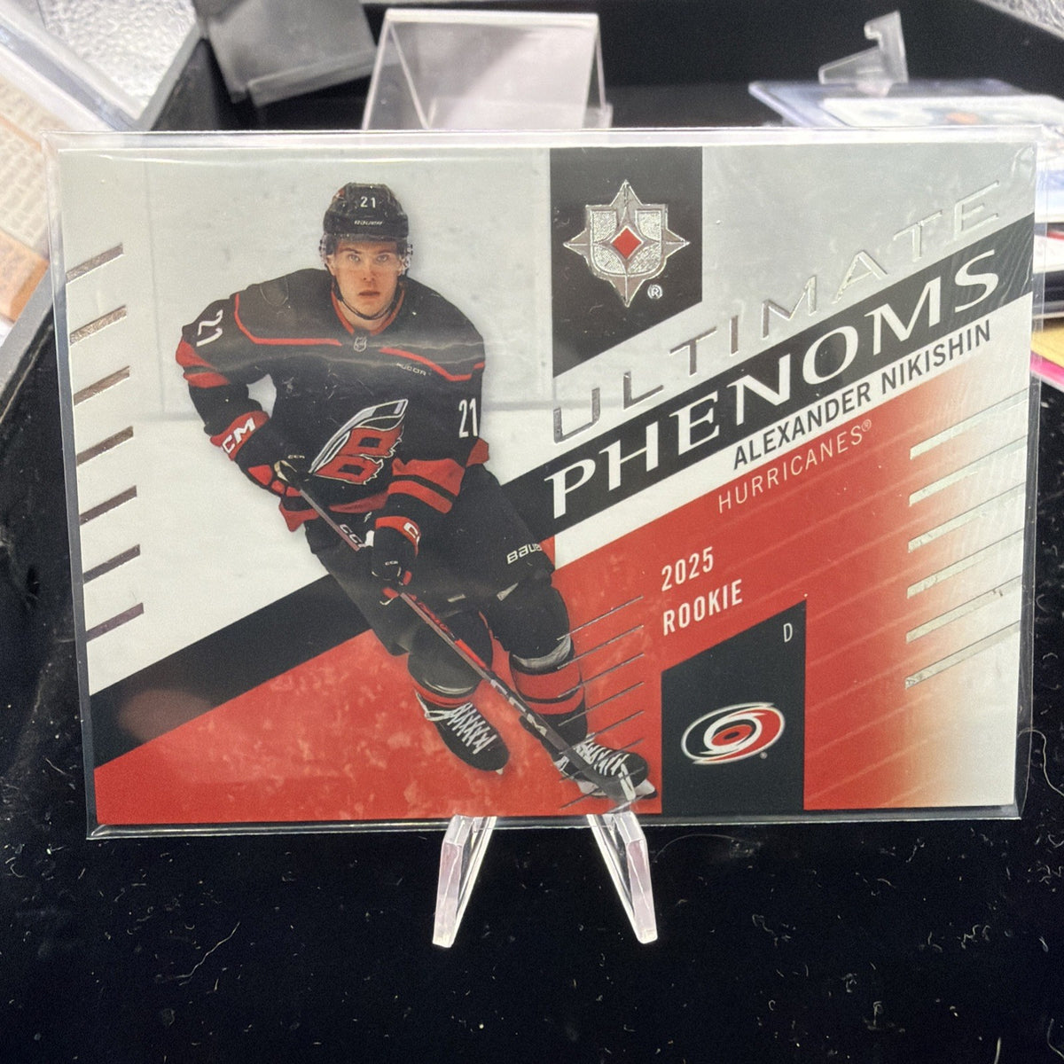 2025-26 UD Ultimate Collection Hockey #UP-AN Ultimate Phenoms Alexander Nikishin0