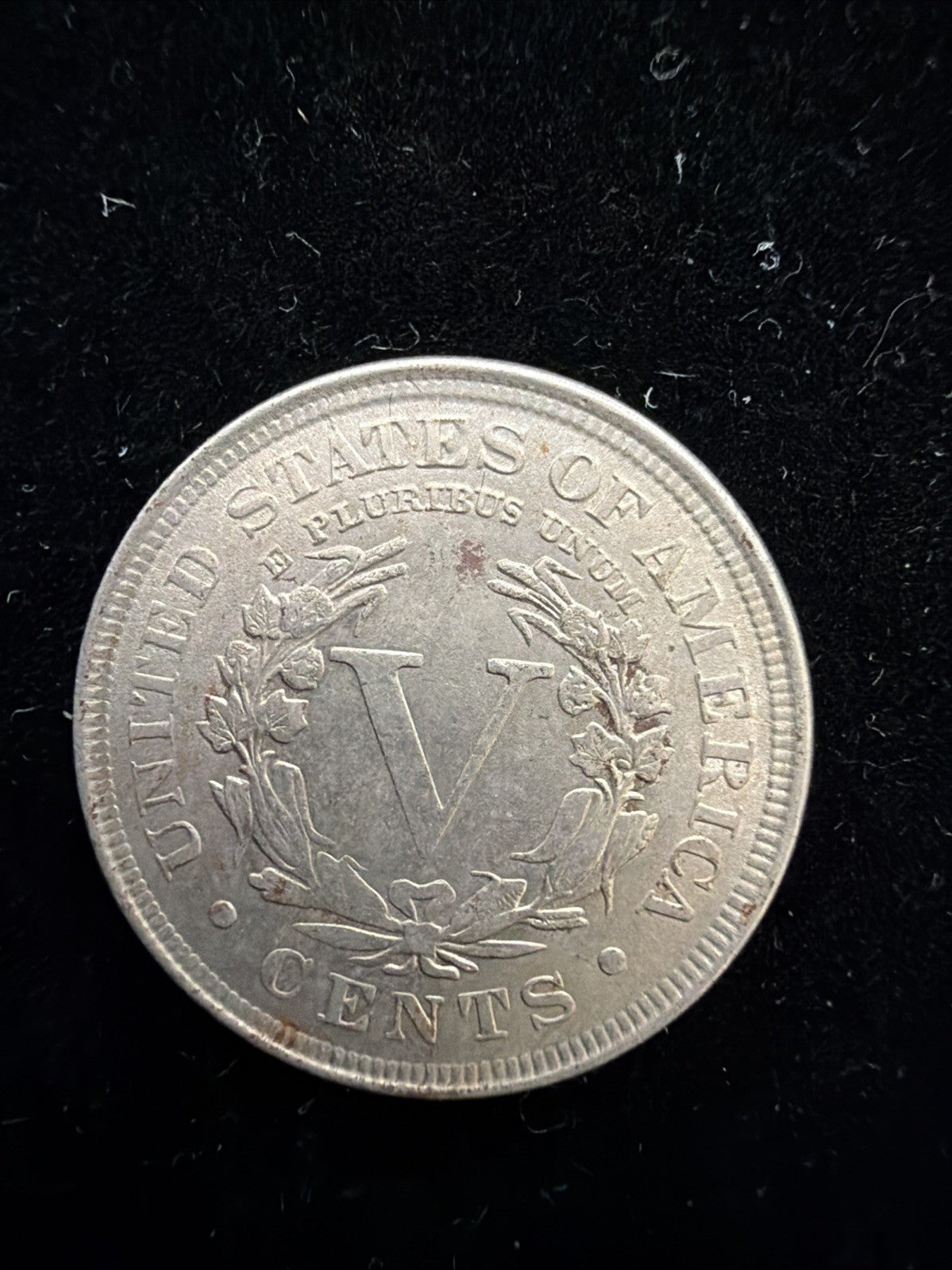 AU/UNC 1907 Nickel Liberty Head 5c US type coin1