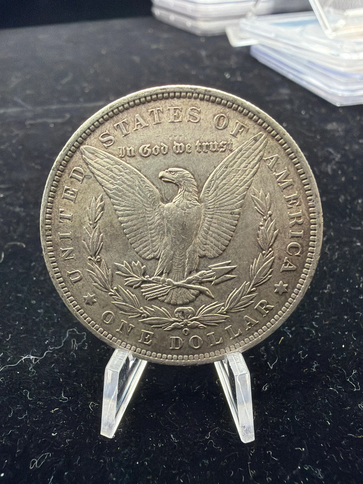AU+ 1885-O Morgan Dollar - US Silver $1 coin1