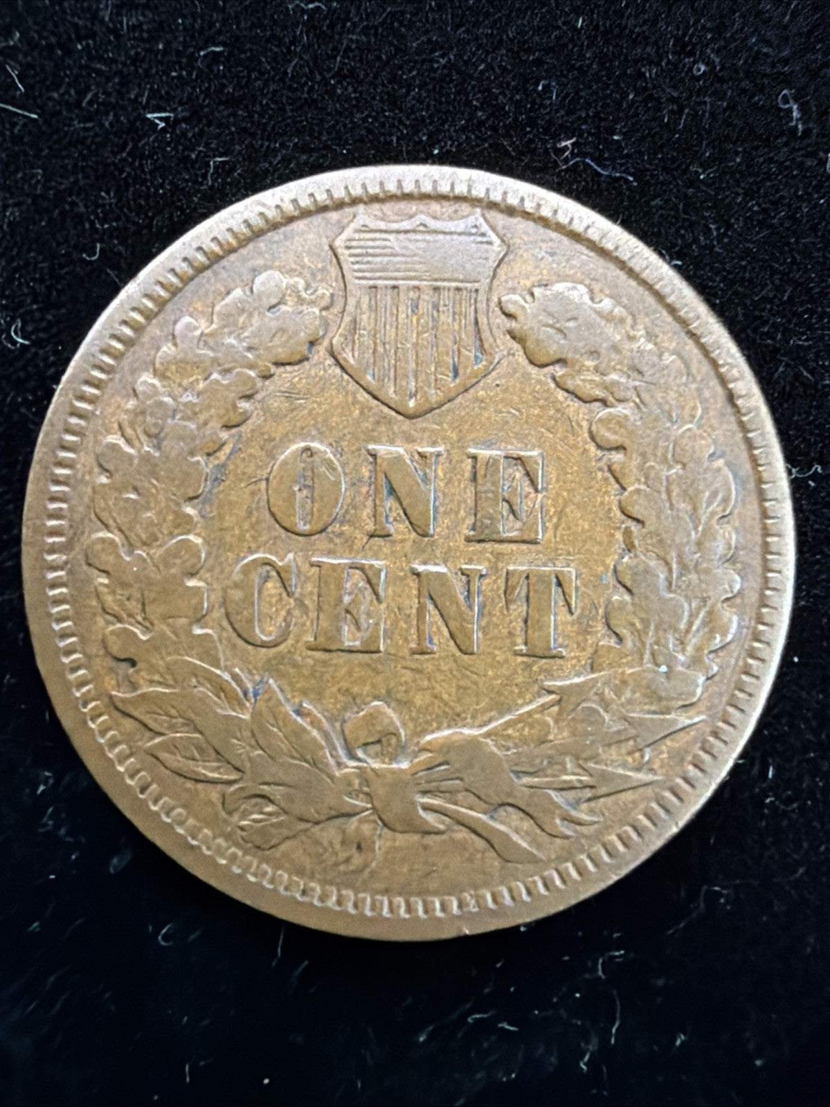 (VG+) 1894/94 Indian Head 1c Overdate rare variety penny2