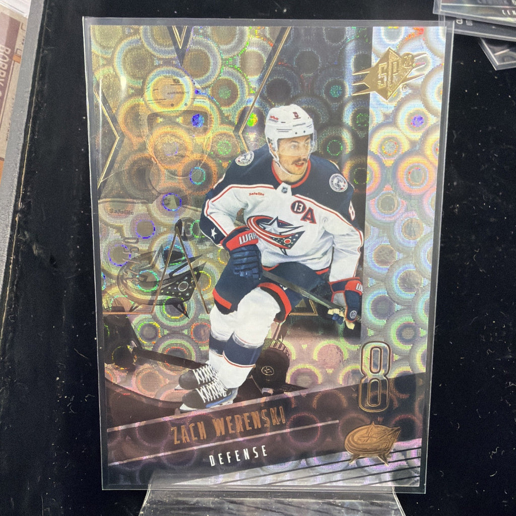 2025 Upper Deck SPx Hockey Zach Werenski Grand Finale /50 #910