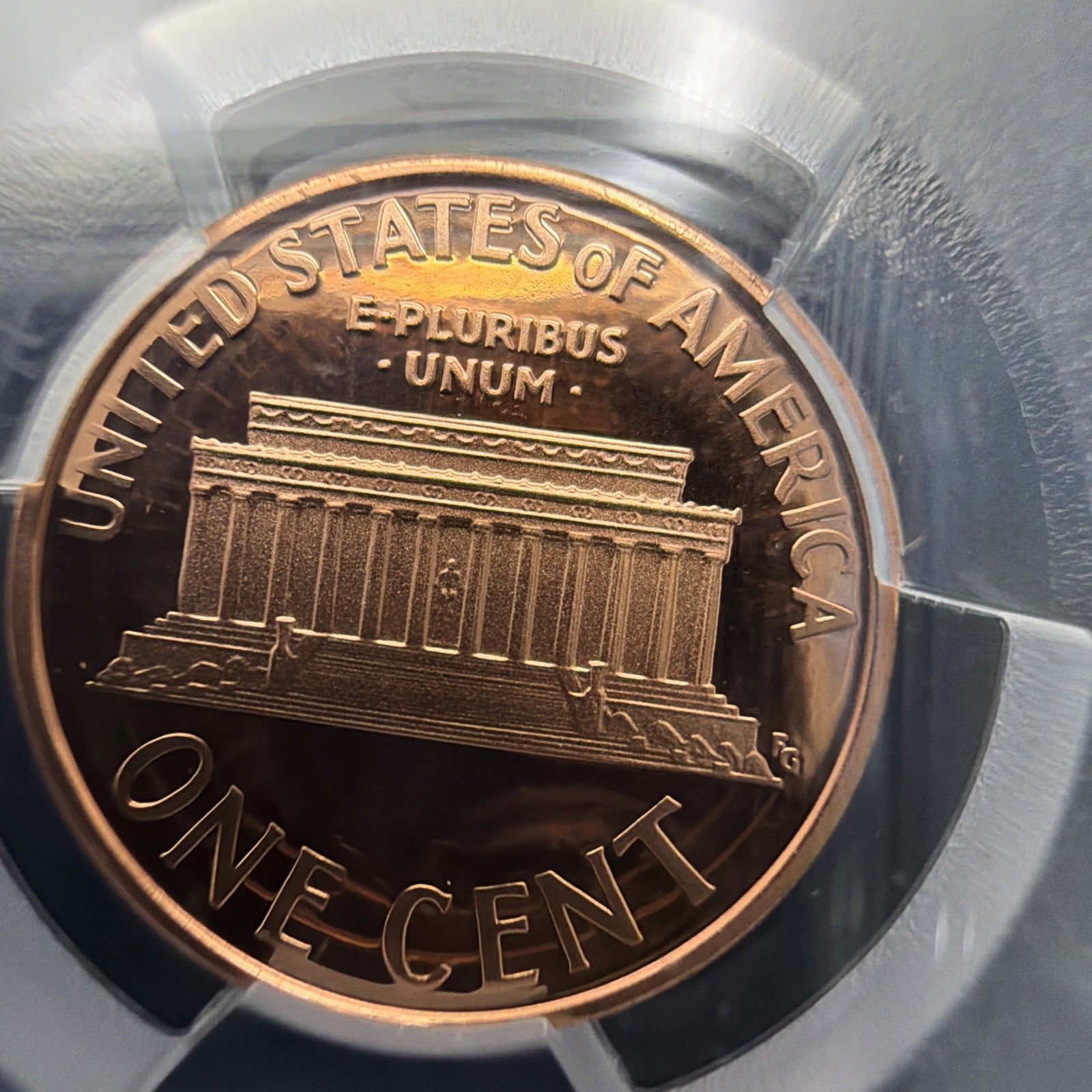 1993-S PR69RD Proof Cent Lincoln Penny PCGS graded gem2