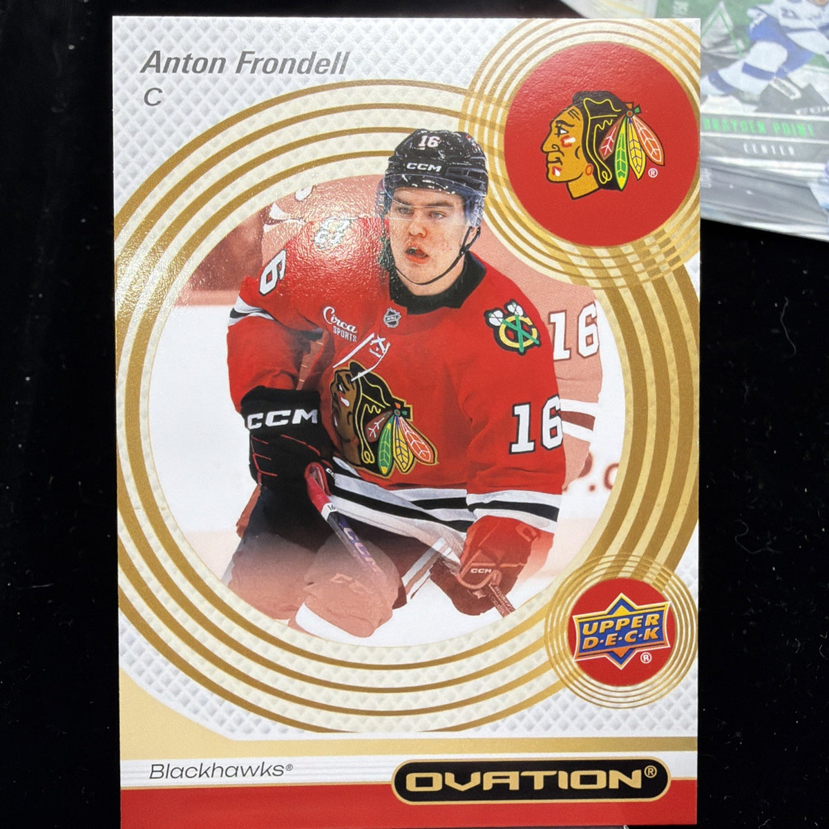 2026-27 Upper Deck Series 1 Anton Frondell Ovation Gold #OV-130