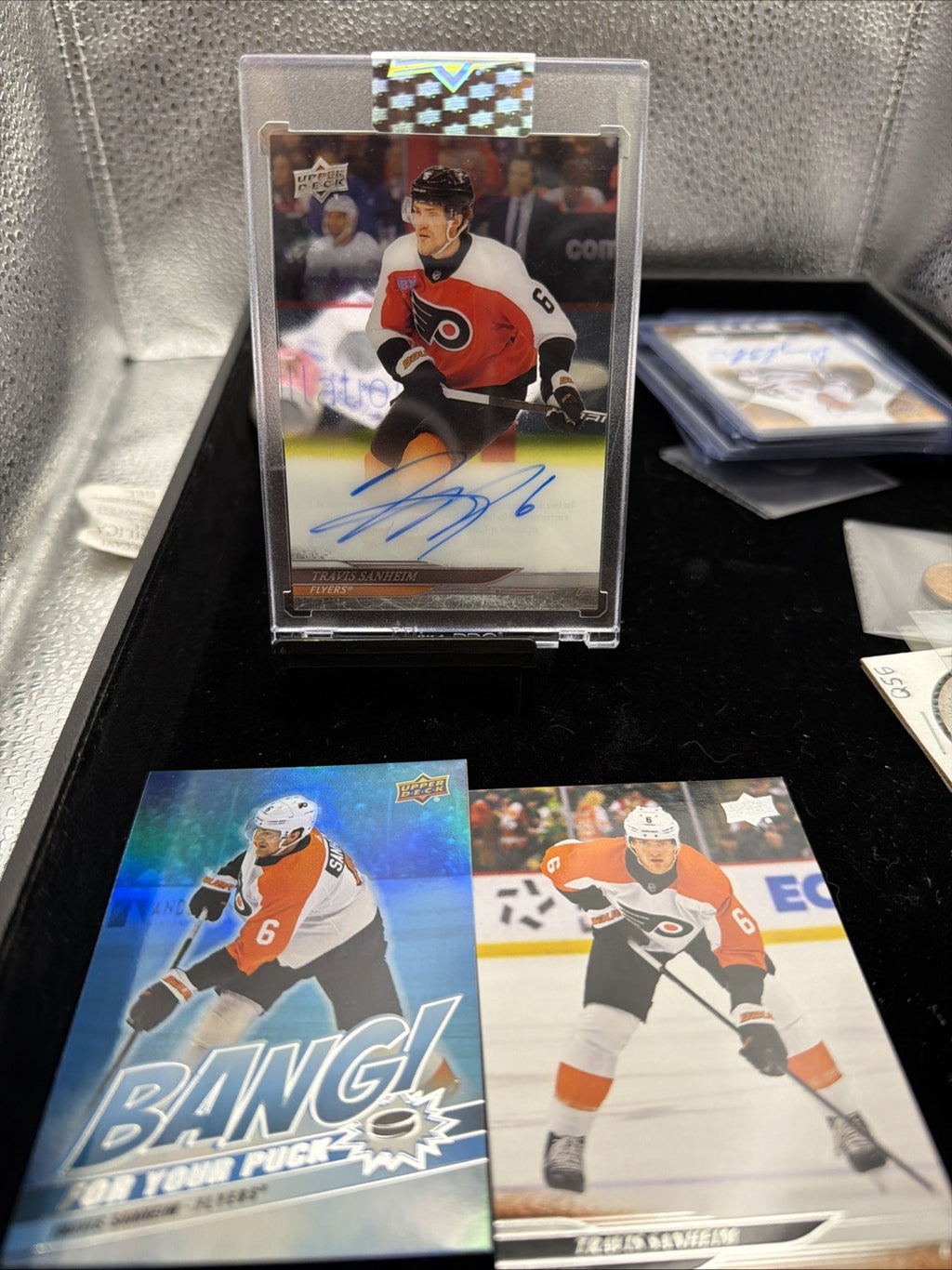 2024–25 Upper Deck  FLYERS  Travis Sanheim LOT  Clear Cut Autograph CC-TS  0