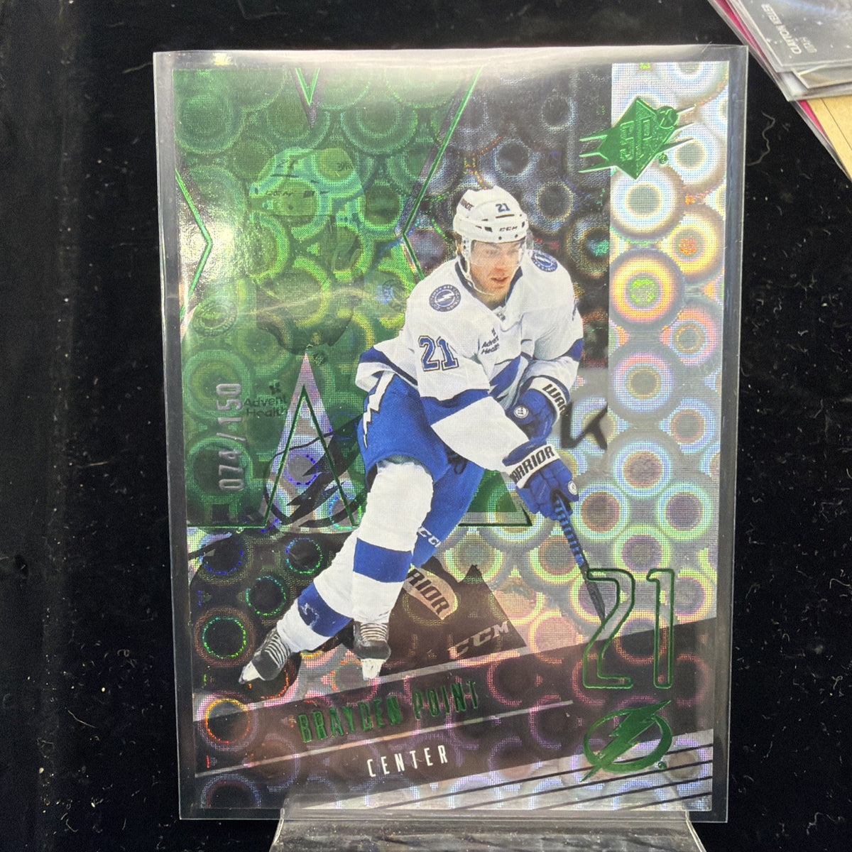2025-26 Upper Deck-SPx Brayden Point /150 Tampa Bay Lightning #1000