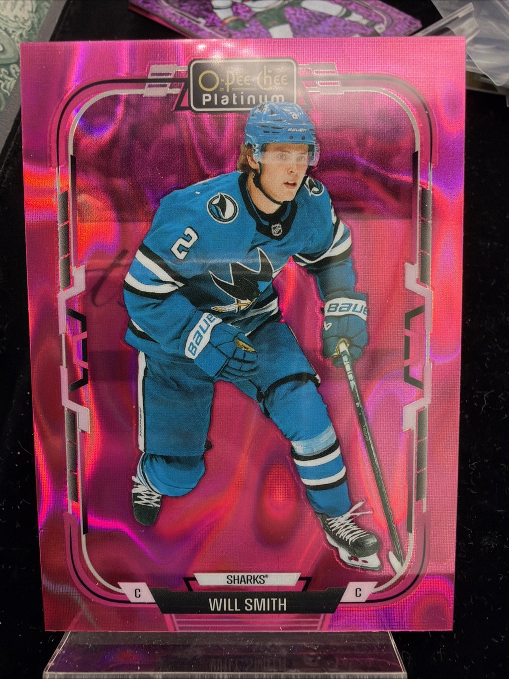 2025-26 O-PEE-CHEE PLATINUM WILL SMITH PINK MAGMA 670
