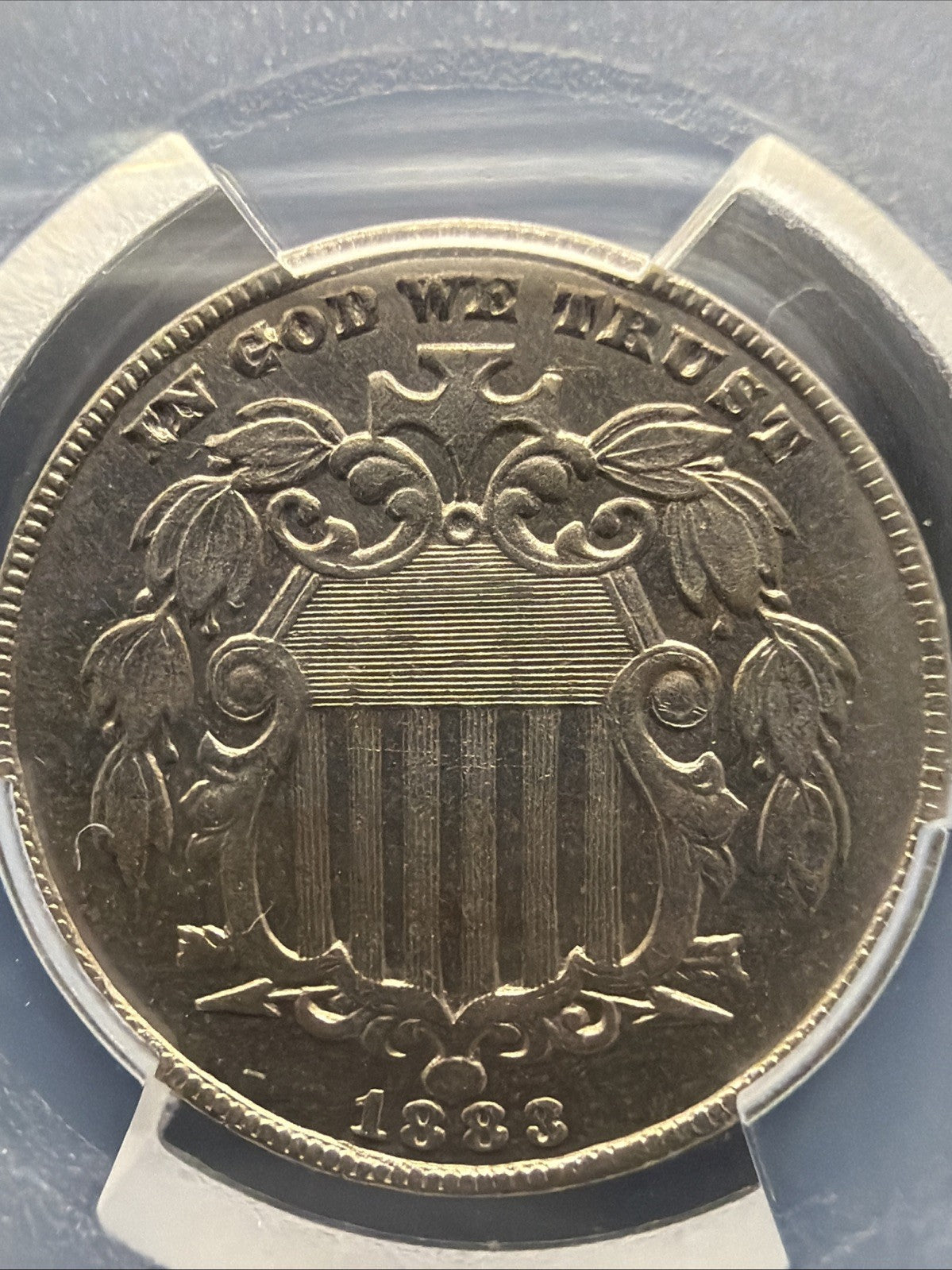 (CAC) 1883 SHIELD NICKEL PCGS MS64 - LUSTROUS PQ COIN - LAST YEAR OF ISSUE1