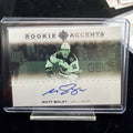 Matt Boldy 2022-23 Upper Deck Ultimate #03/35 Rookie Accents WILD RC Auto   sp0