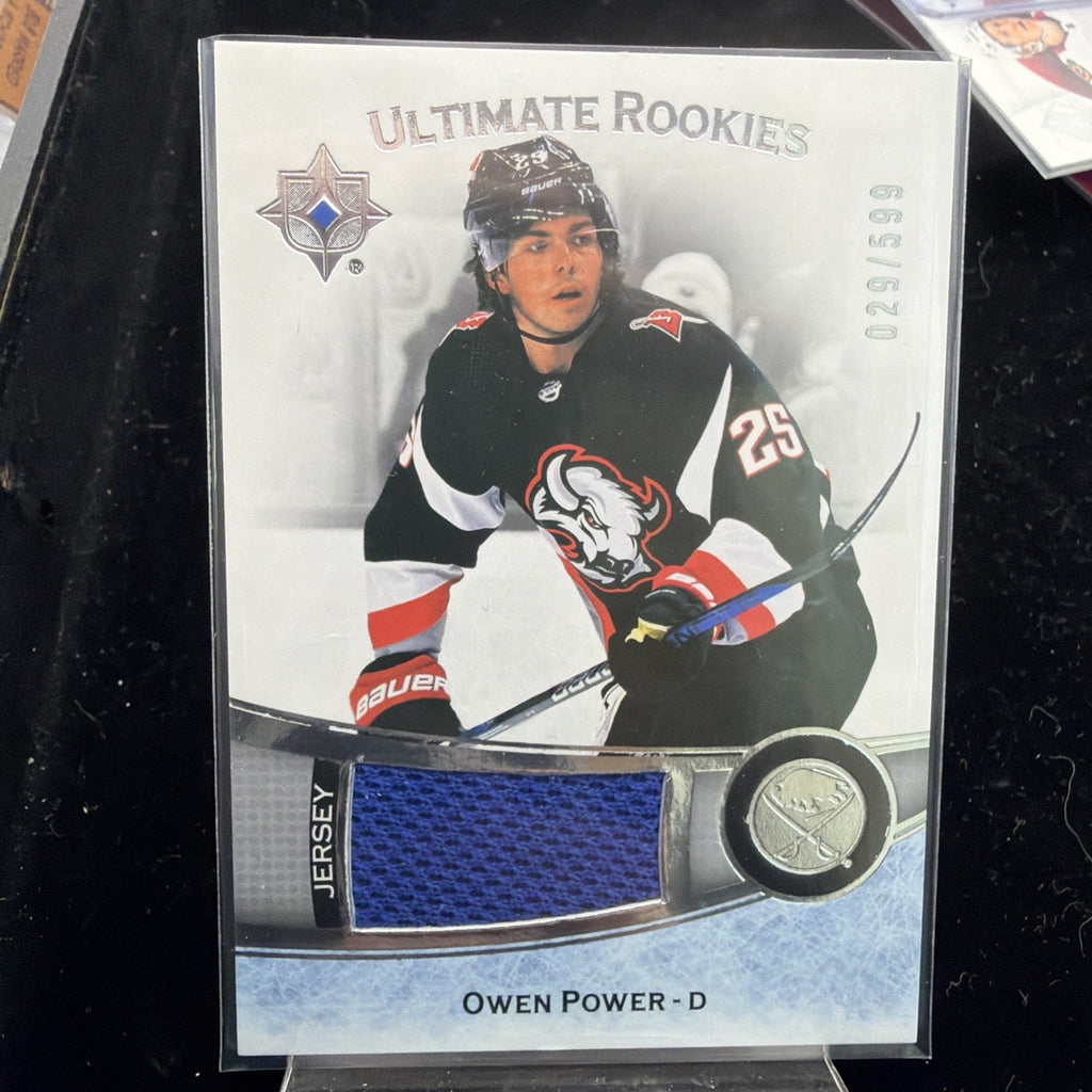 2022-23 Upper Deck Ultimate Collection - Ultimate Rookies Owen Power #190 Jersey0