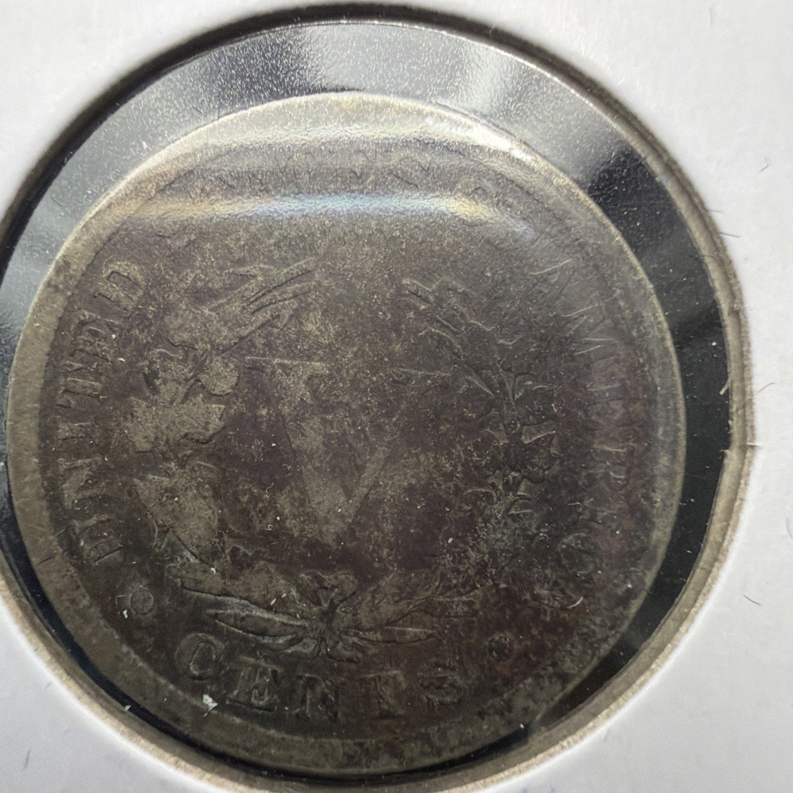1884 Liberty Head V Nickel - tough date1