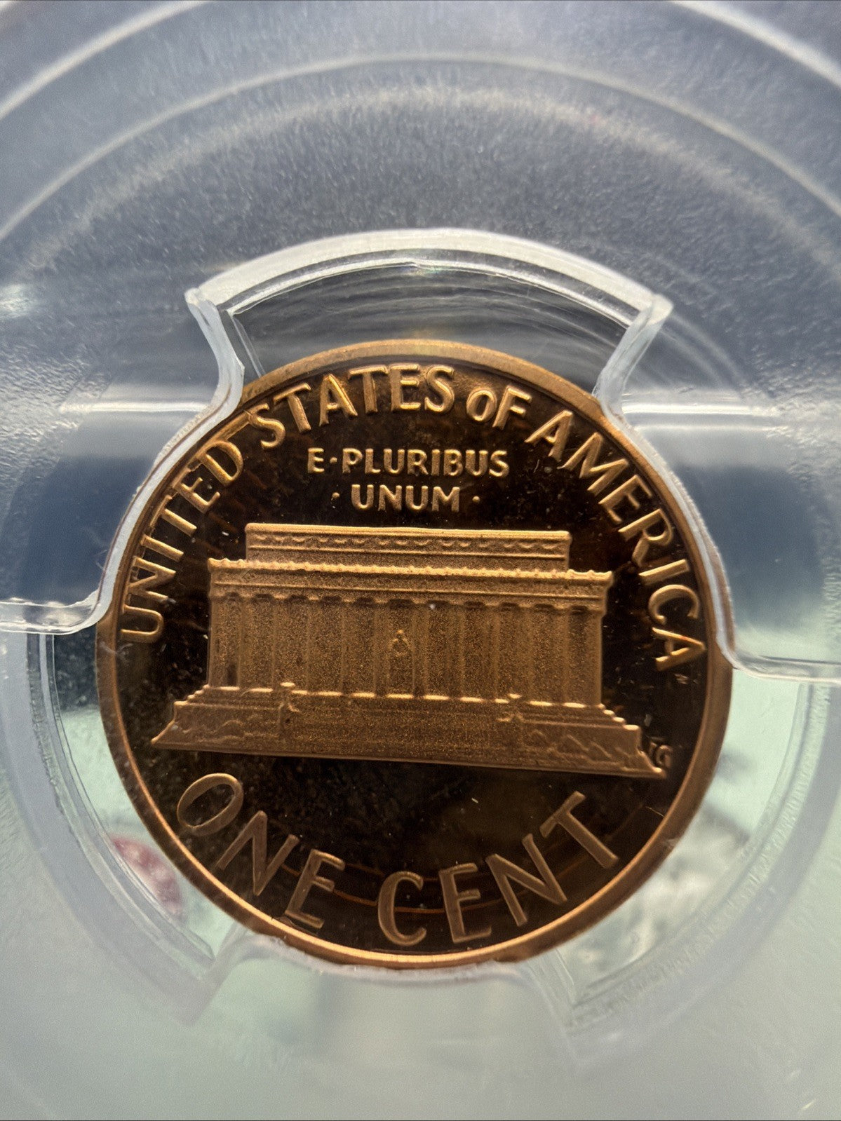 1980-S Lincoln Memorial Cent PR69 RD DCAM PCGS Blue Label2