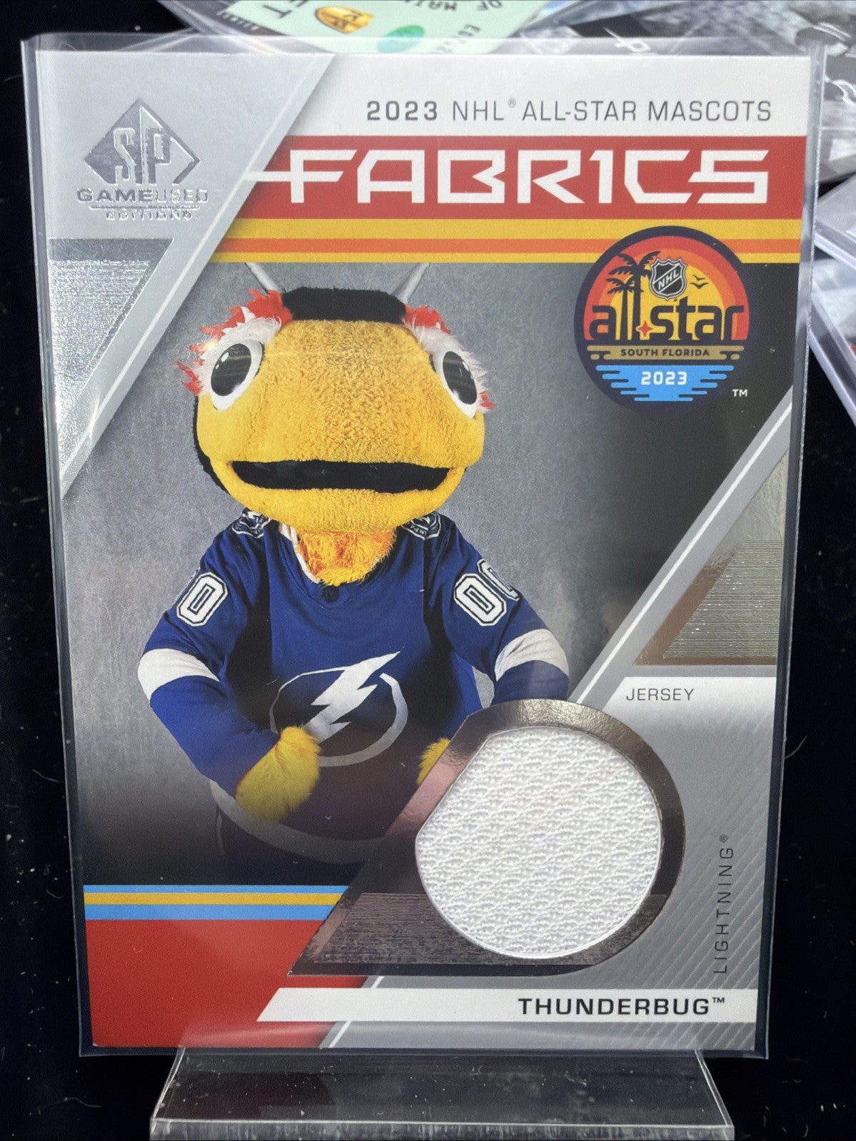 Thunderbug 2023-24 Upper Deck SP Game Used All-Star Mascots Lightning #ASM-TB0