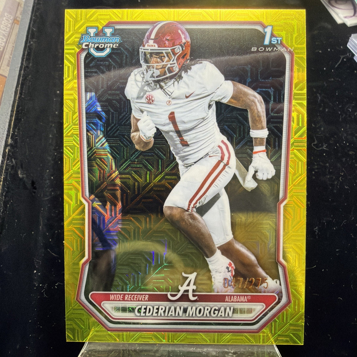 Topps 2026 Bowman Chrome Cederian Morgan 1st Bowman Gold /275 BCP-1410