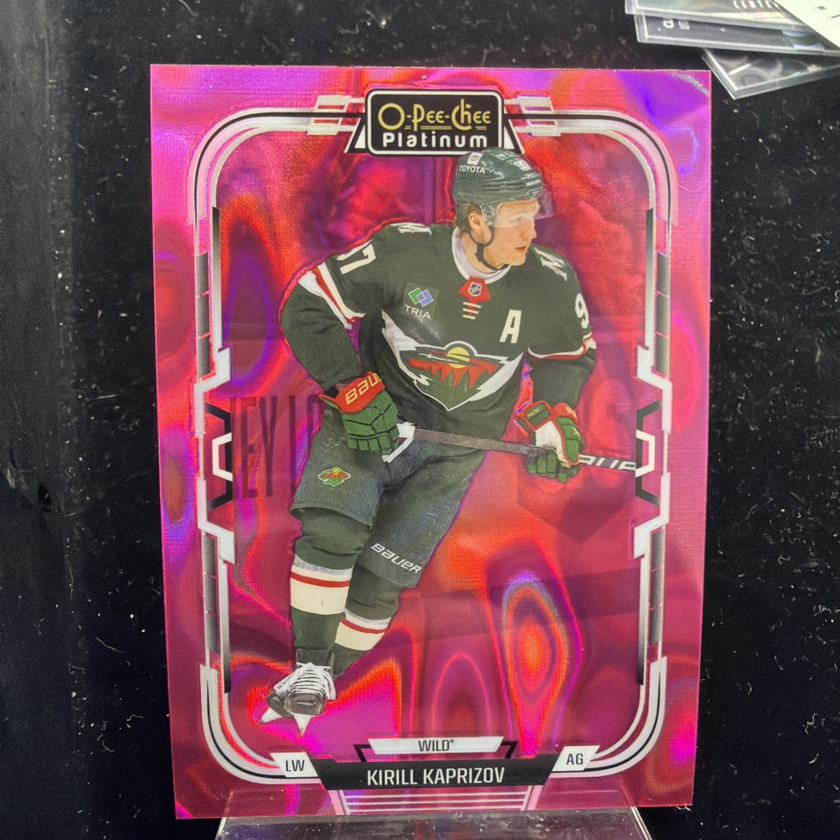 2025-26 O-Pee-Chee Platinum - Kirill Kaprizov #107 Pink Magma0