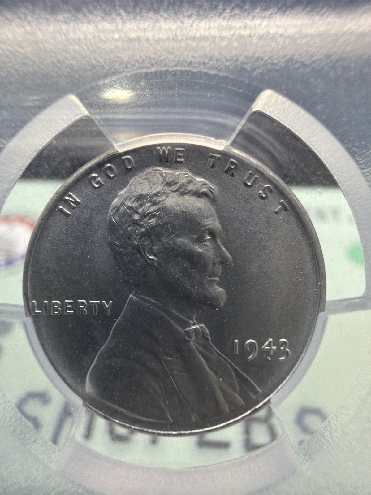 1943 (P) Steel Cent PCGS MS66 Lustrous1