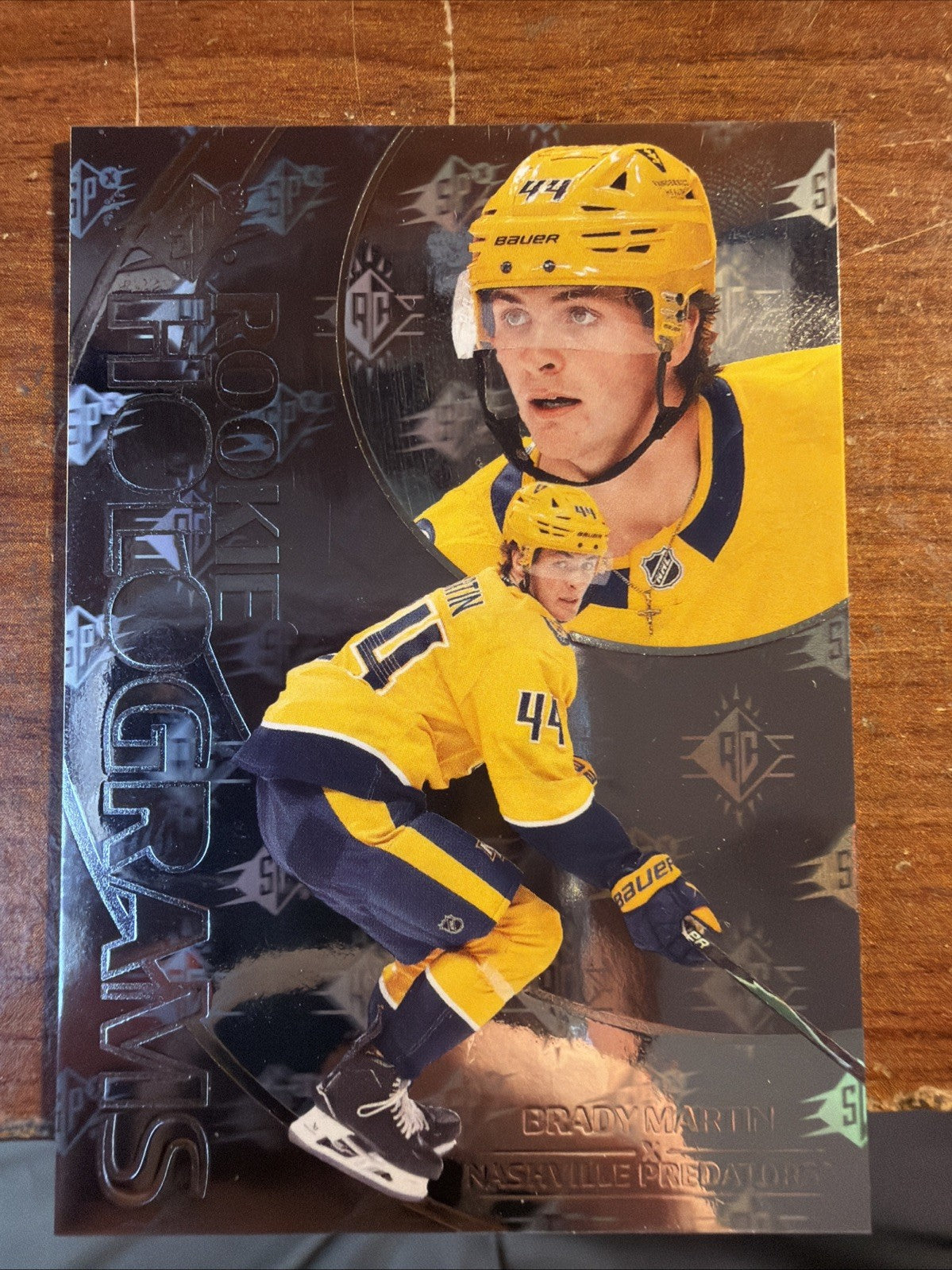 2025-26 SPx BRADY MARTIN Rookie Holograms #164 Nashville Predators RC Case Hit0