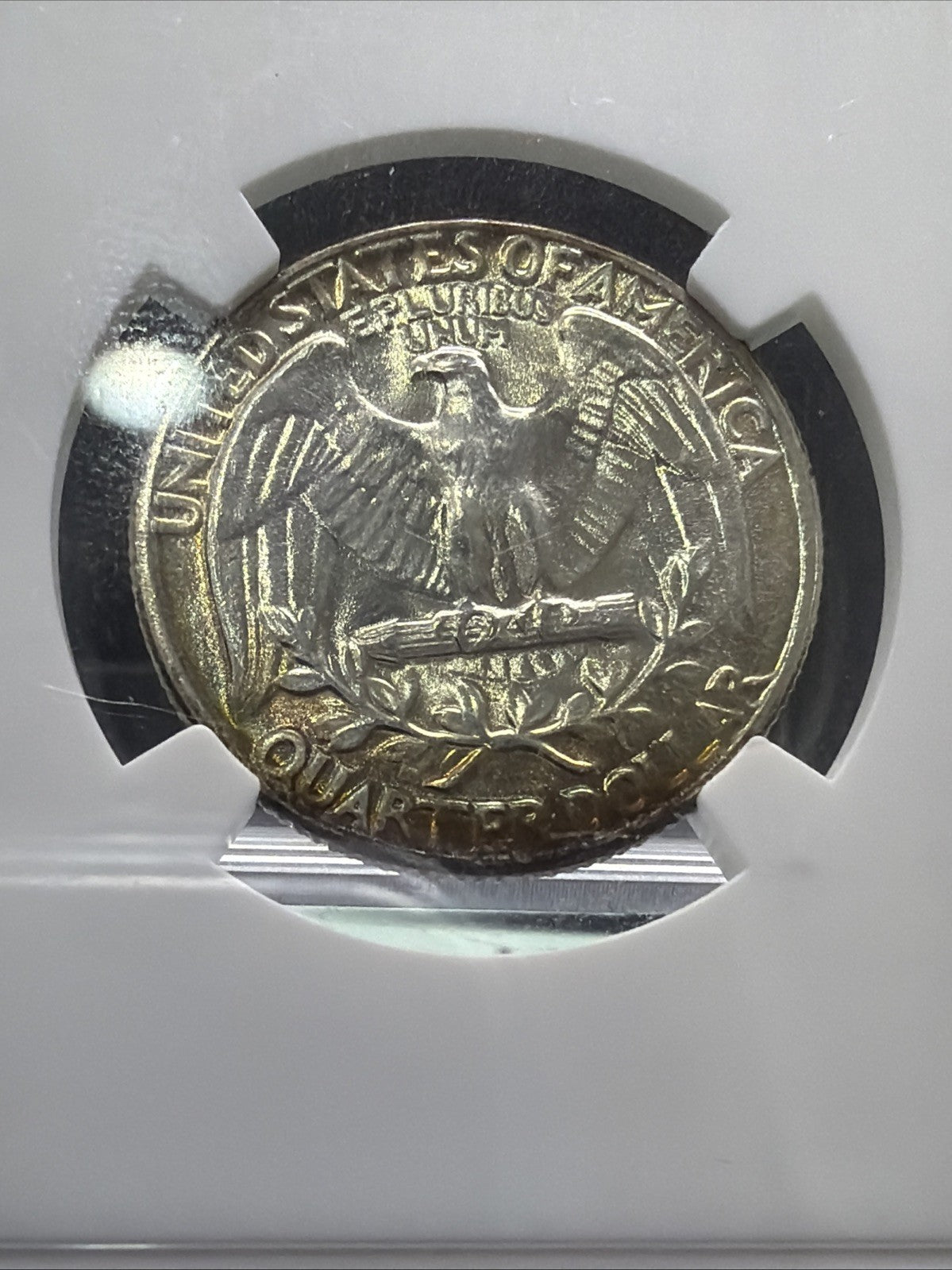 1959 Toned MS64 NGC Washington Quarter2