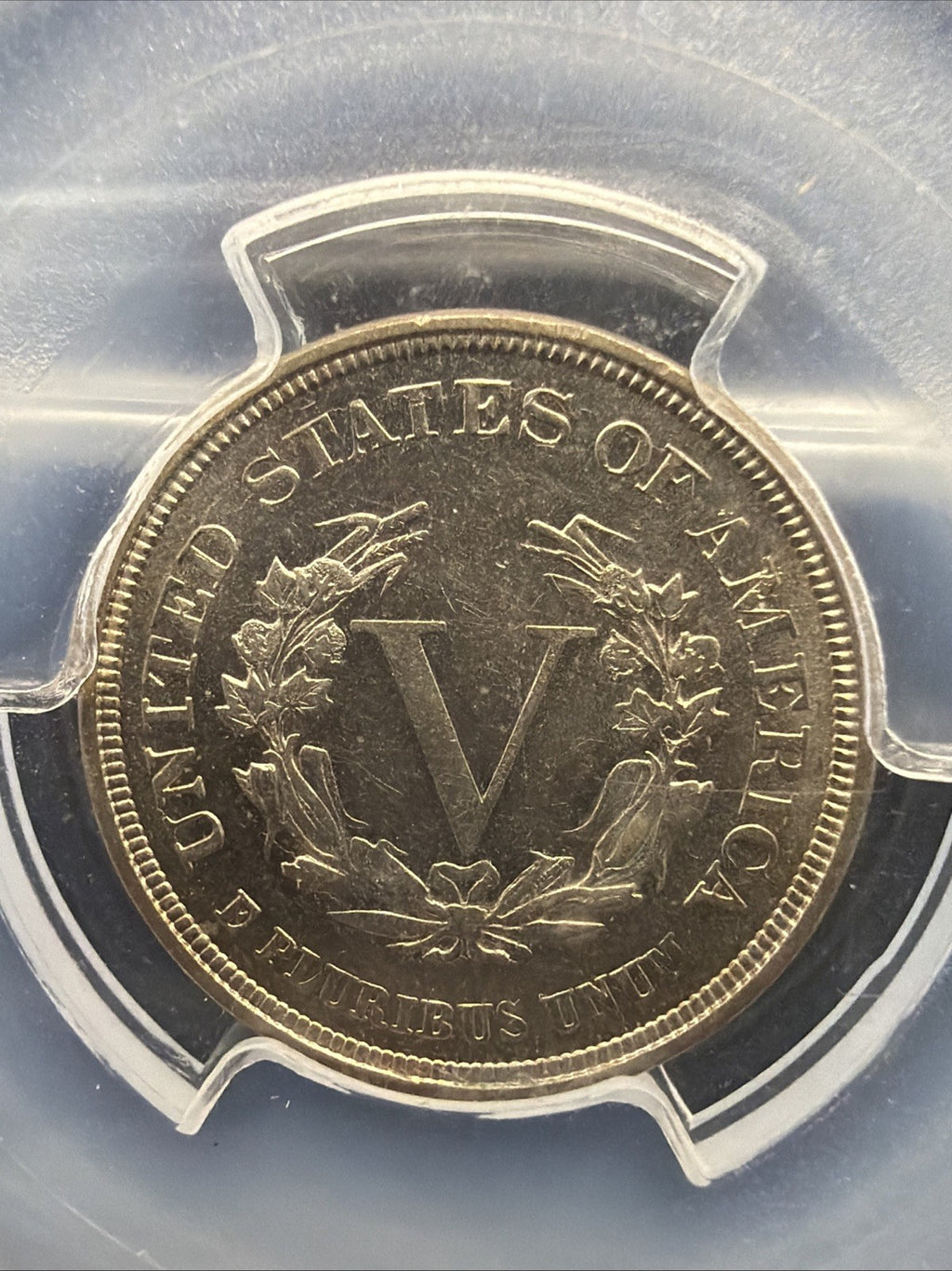 1883 PCGS MS63 5C No CENTS Liberty Nickel - Lustrous UNC2