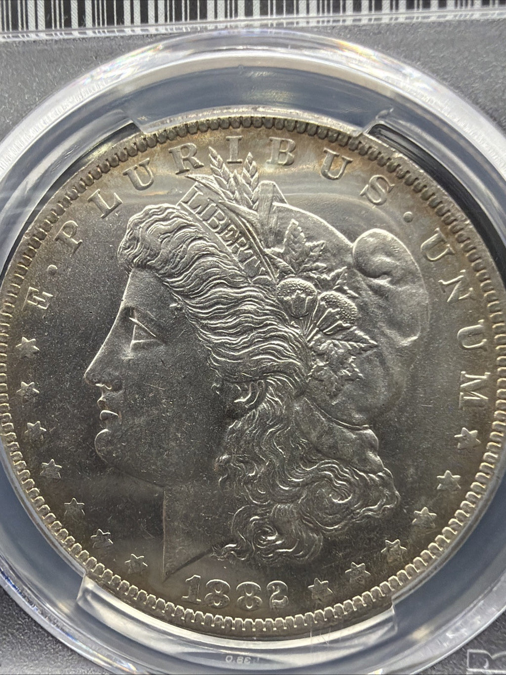 *CAC* 1882 O Morgan Silver Dollar PCGS MS63 Strong Strike Near PL1