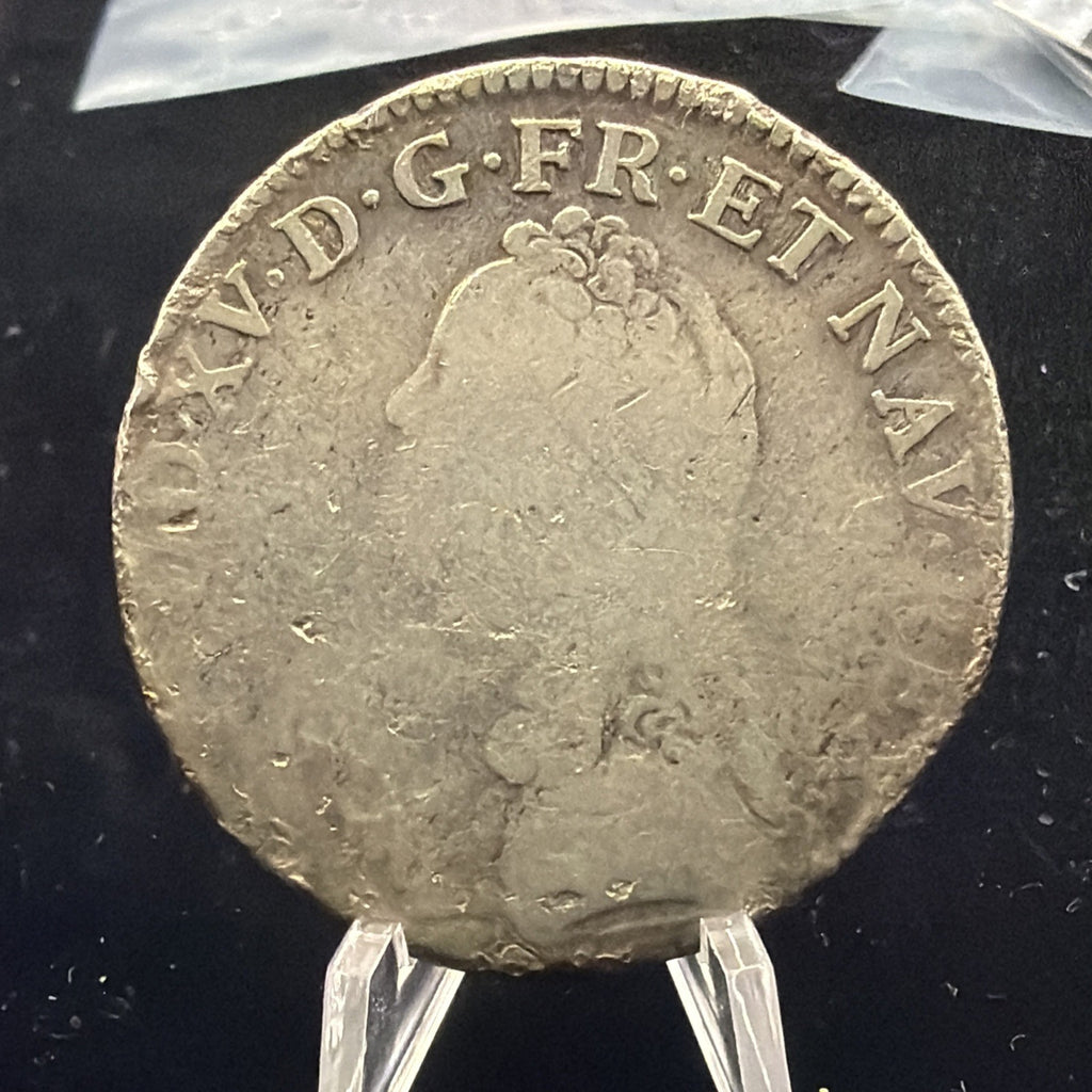 France - 1728-T Large Silver Ecu - Popular Large Silver Coin1