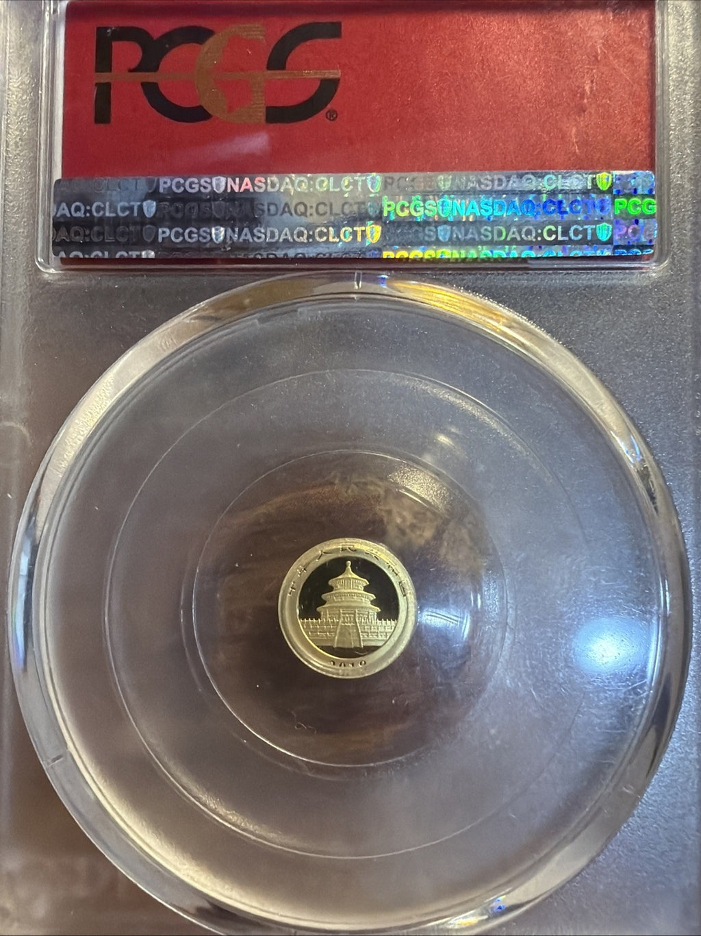 2018 PCGS MS 70 10YN China Panda GOLD COIN UNC 999 1g1