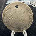 Holed 1798 8 reales 8R - MO Mexico mint Spanish Colonial silver0