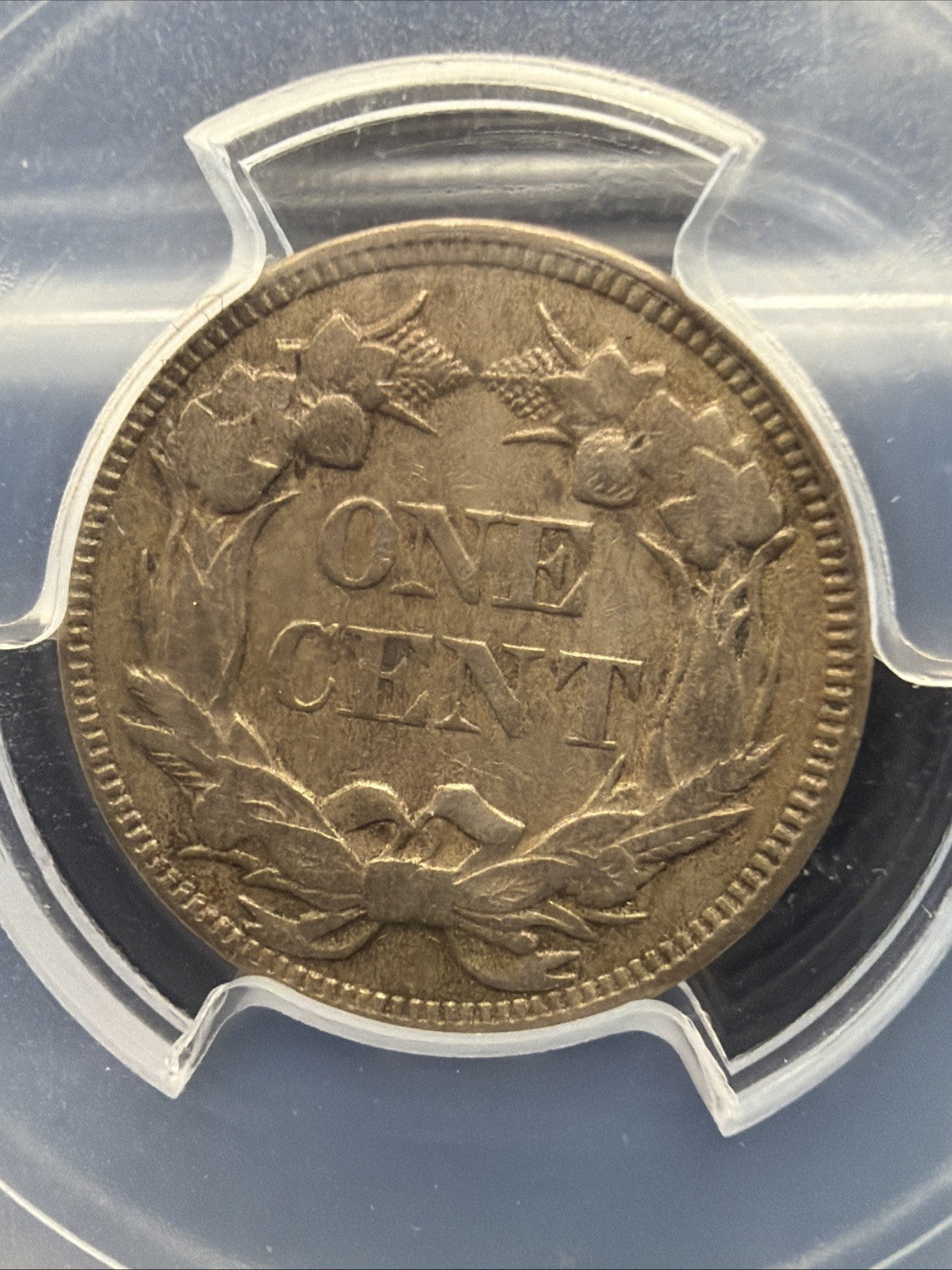 1857 Flying Eagle Cent, PCGS/CAC VF30 - Better Early Type, Scarce with CAC2