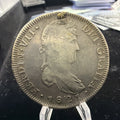 Mexico Zacatecas Silver 8 Reales 1821 ZsRG Plugged 0