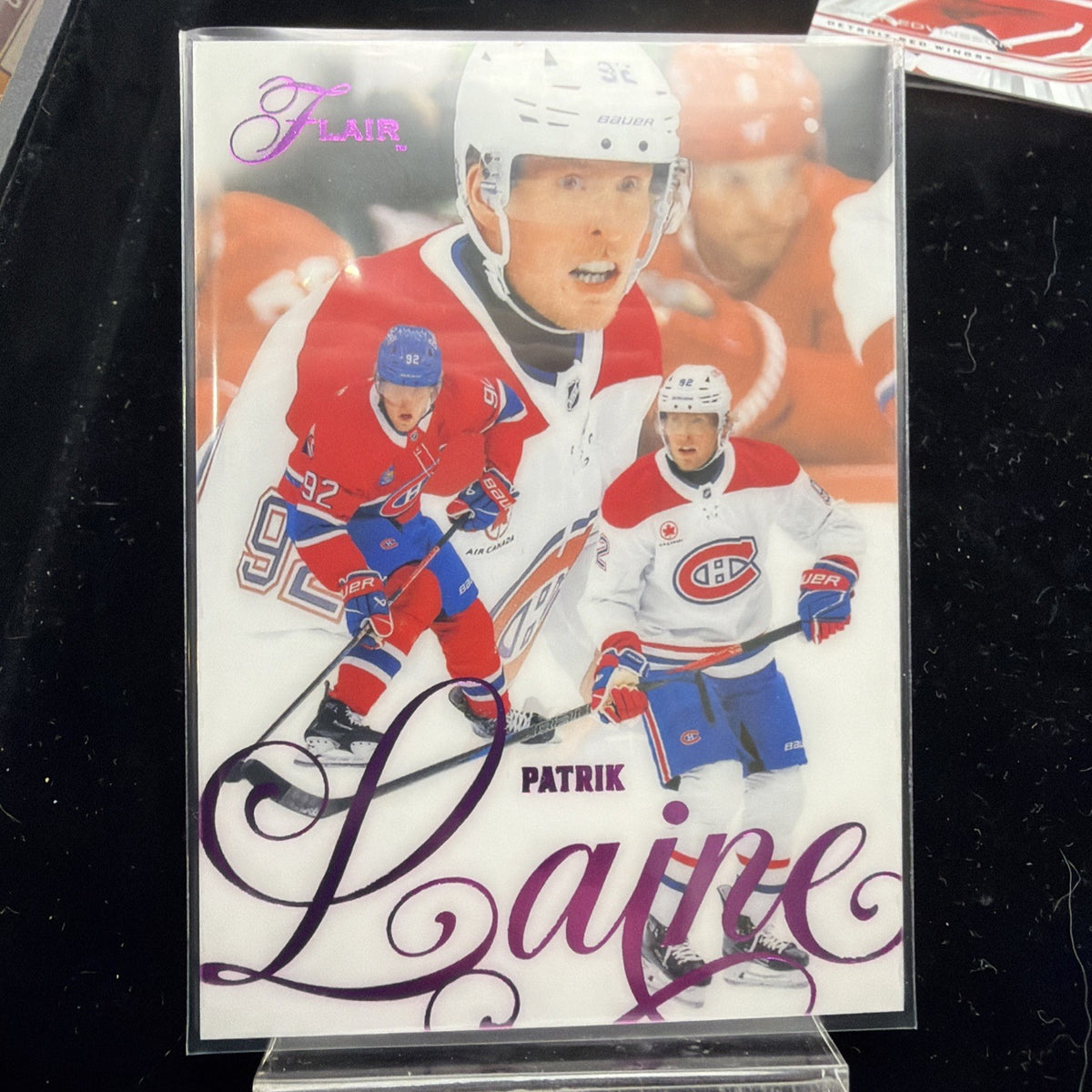 Patrik Laine Upper Deck 2025-26 Flair Hockey #69 Backcheck /199 Canadiens0