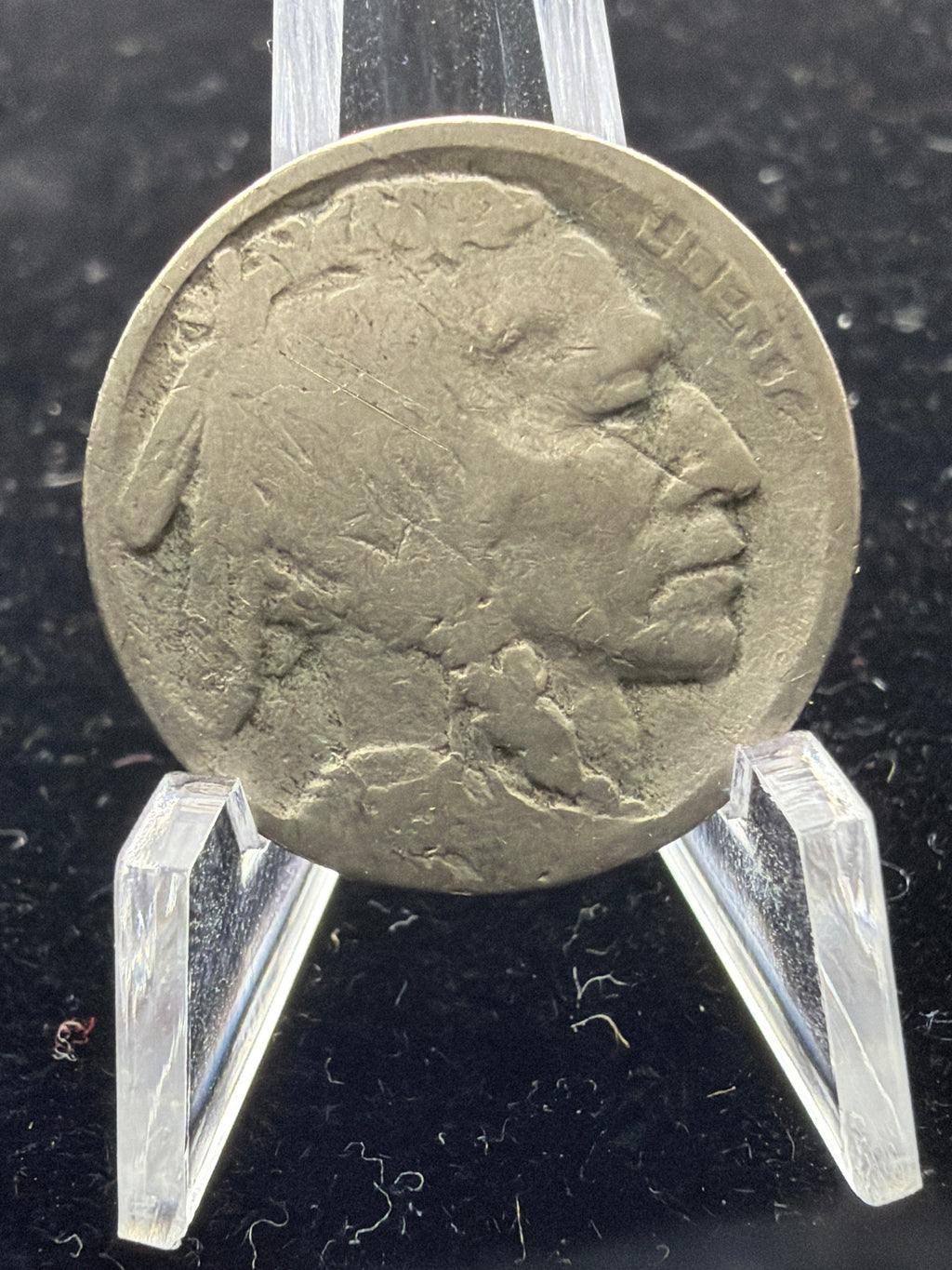 1915-D Buffalo nickel - tough date US 5c coin