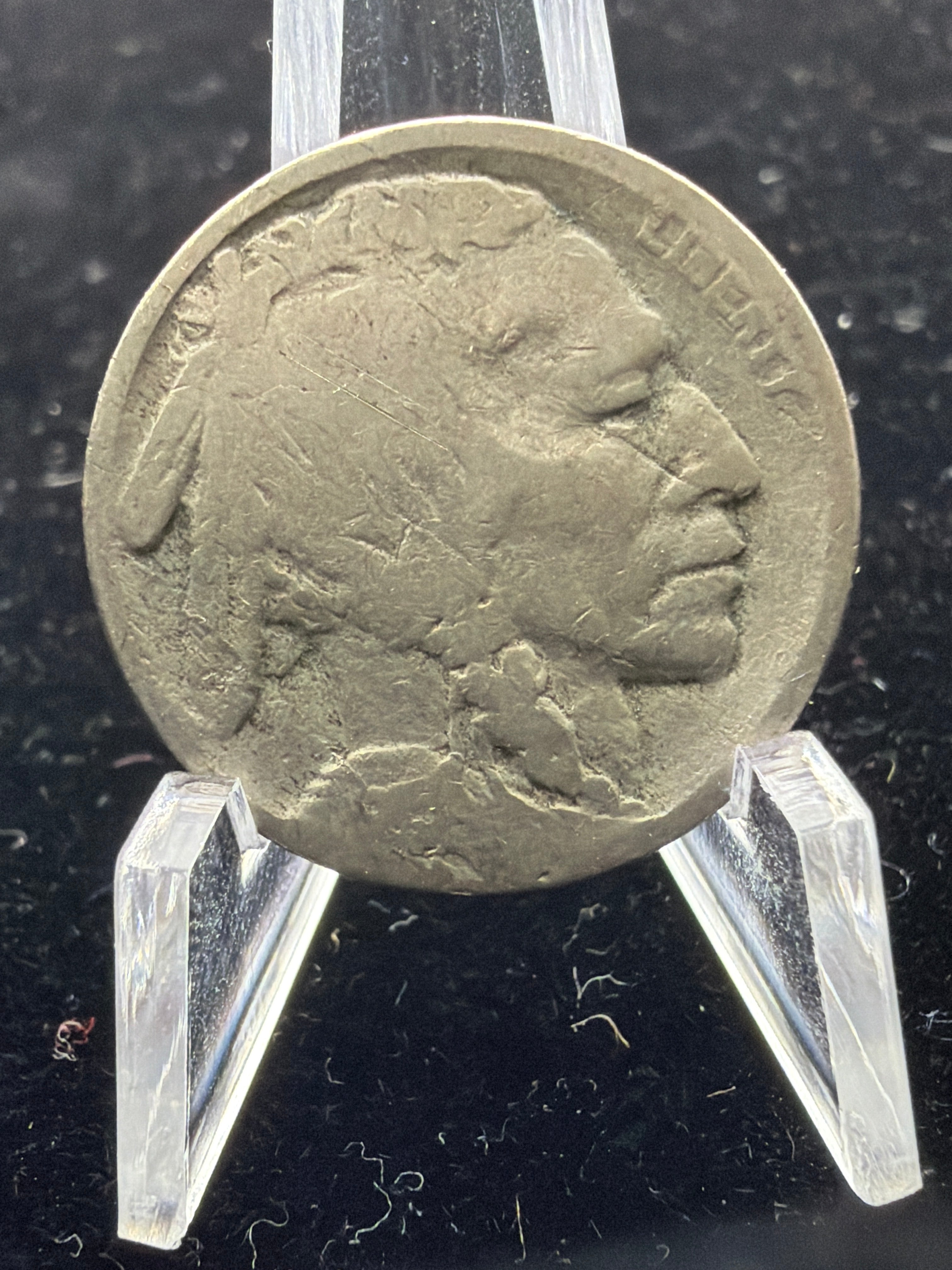 1915-D Buffalo nickel - tough date US 5c coin