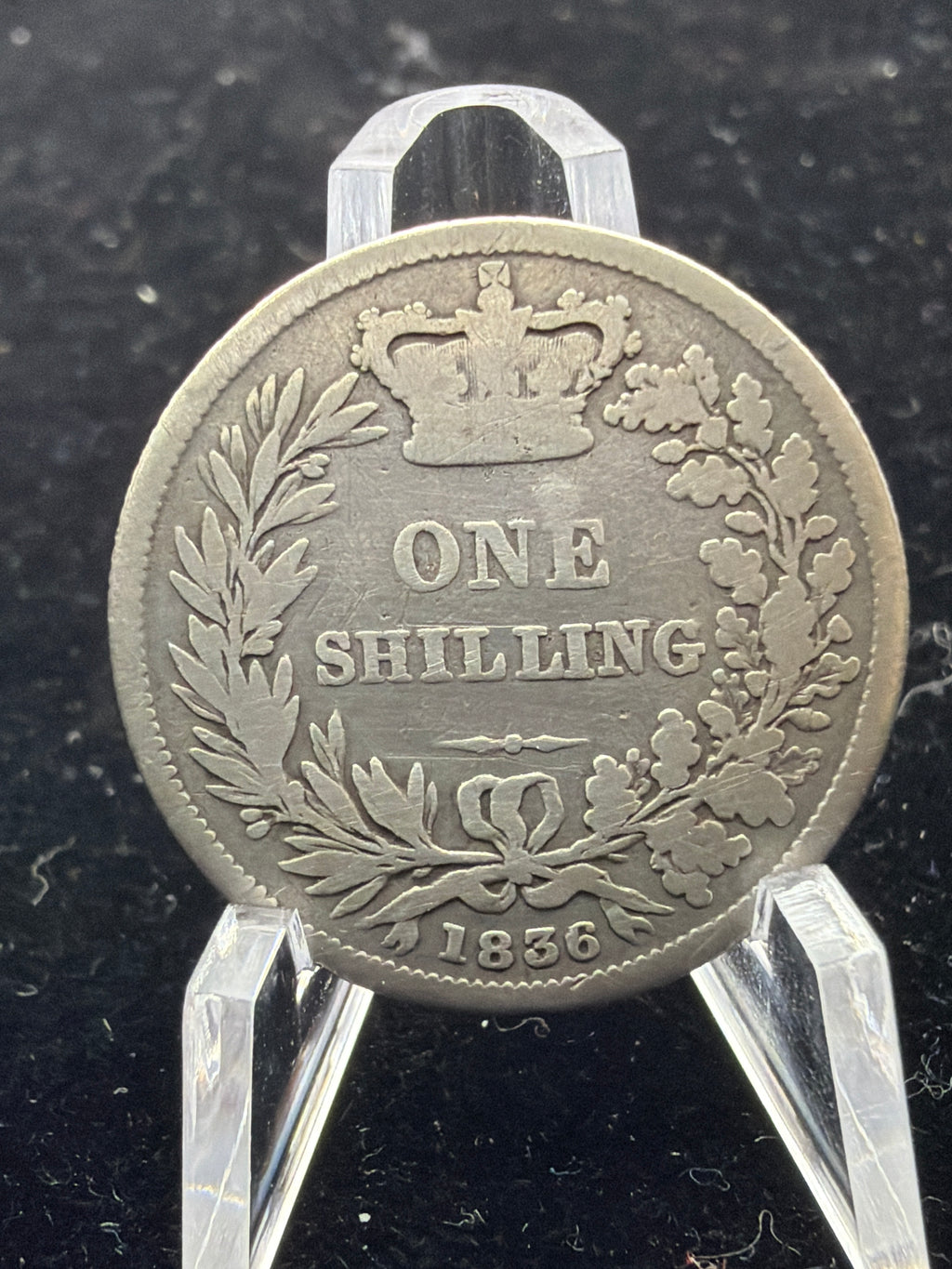 1836 Great Britain One Shilling - William IIII UK Sterling Silver Coin