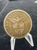 1916-S Philippines 50 centavos - US silver coin San Francisco