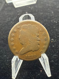 GOOD 1829 half cent - Circulated US Copper 1/2c coin