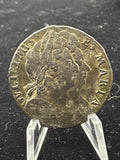 1694 Great Britain Halfpenny - 1/2p William and Mary copper coin