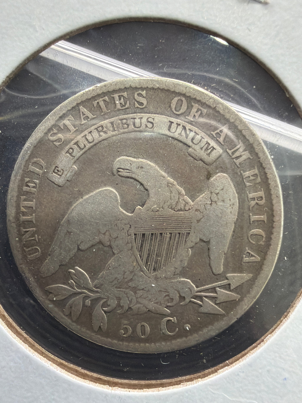 O-111 (G) 1834 Capped Bust Half - 50c Silver US Coin