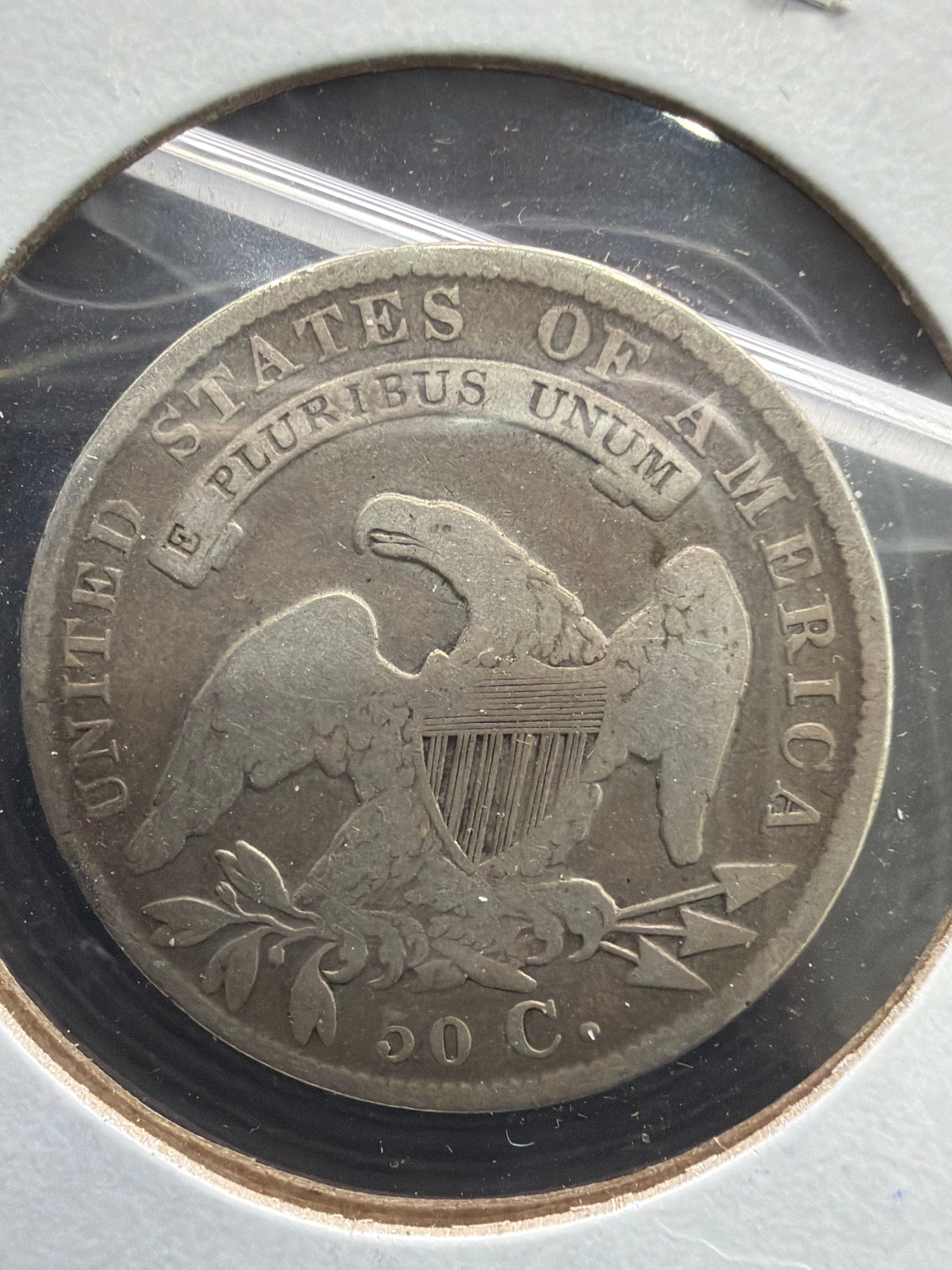 O-111 (G) 1834 Capped Bust Half - 50c Silver US Coin