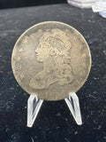 1836 Capped Bust half dollar - Silver coin with problems