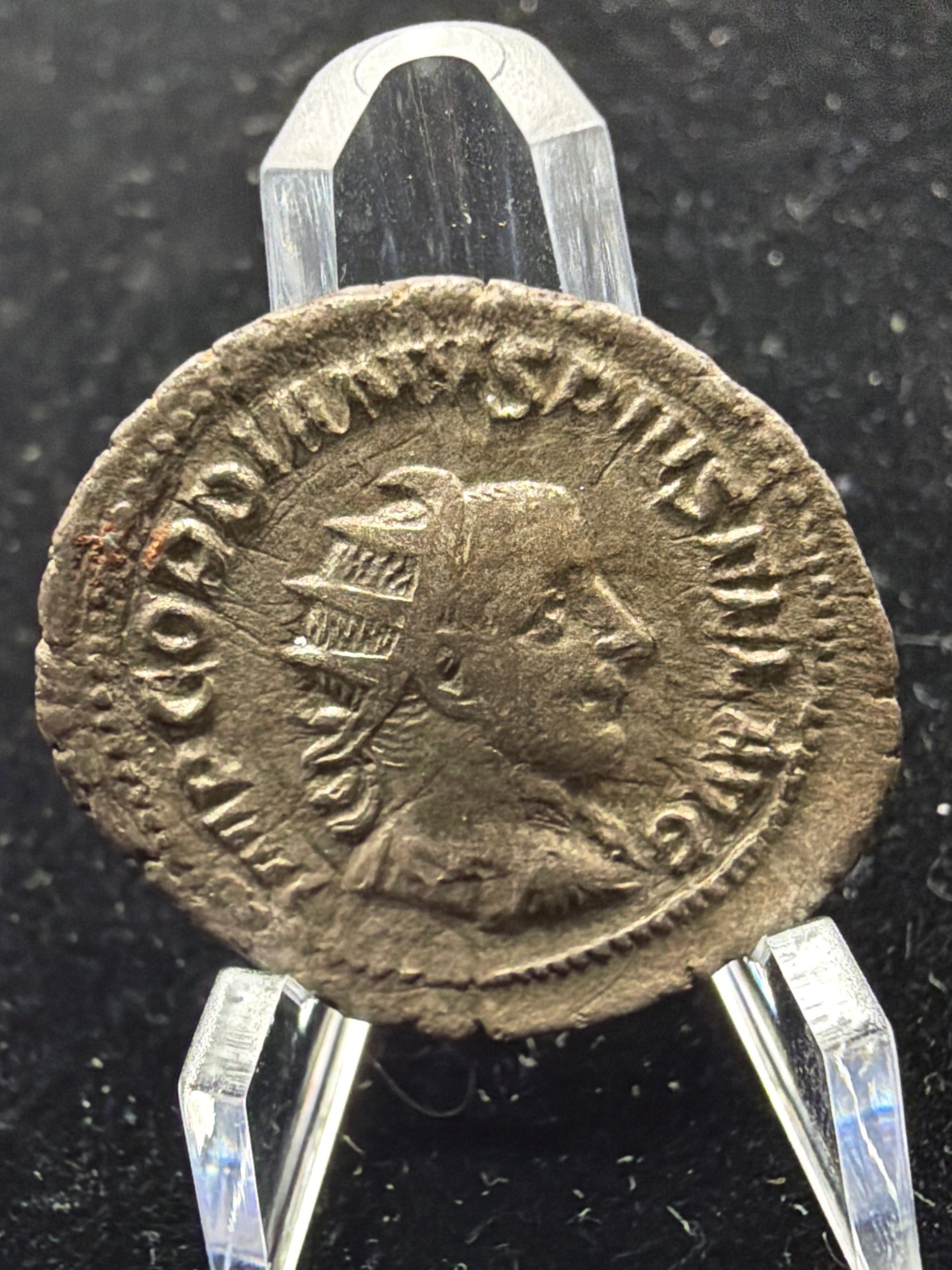 GORDIAN III silver coin - PROVIDENT AVG - Rome mint