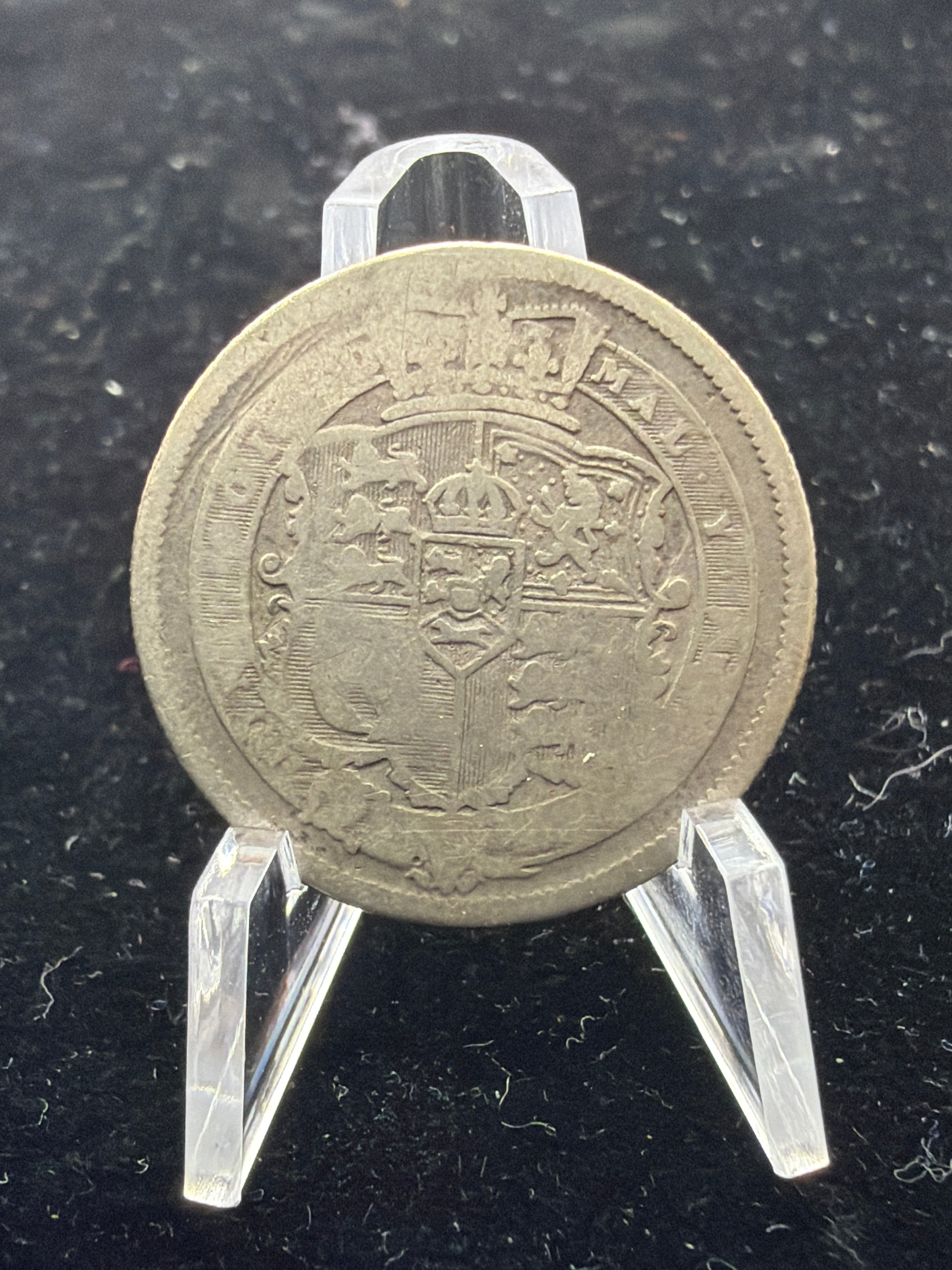 1817 One Shilling - George III Great Britain Sterling Silver Coin