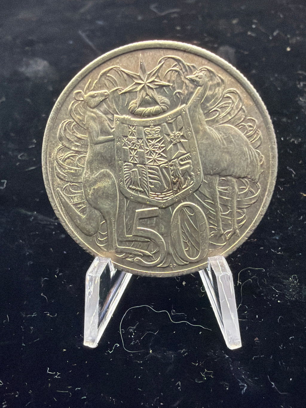 1966 Australia .800 Silver 50 cents - uncirculated