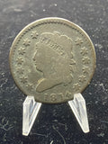 VG 1814 Crosslet 4 Large Cent - Nice EAC Copper US 1c coin