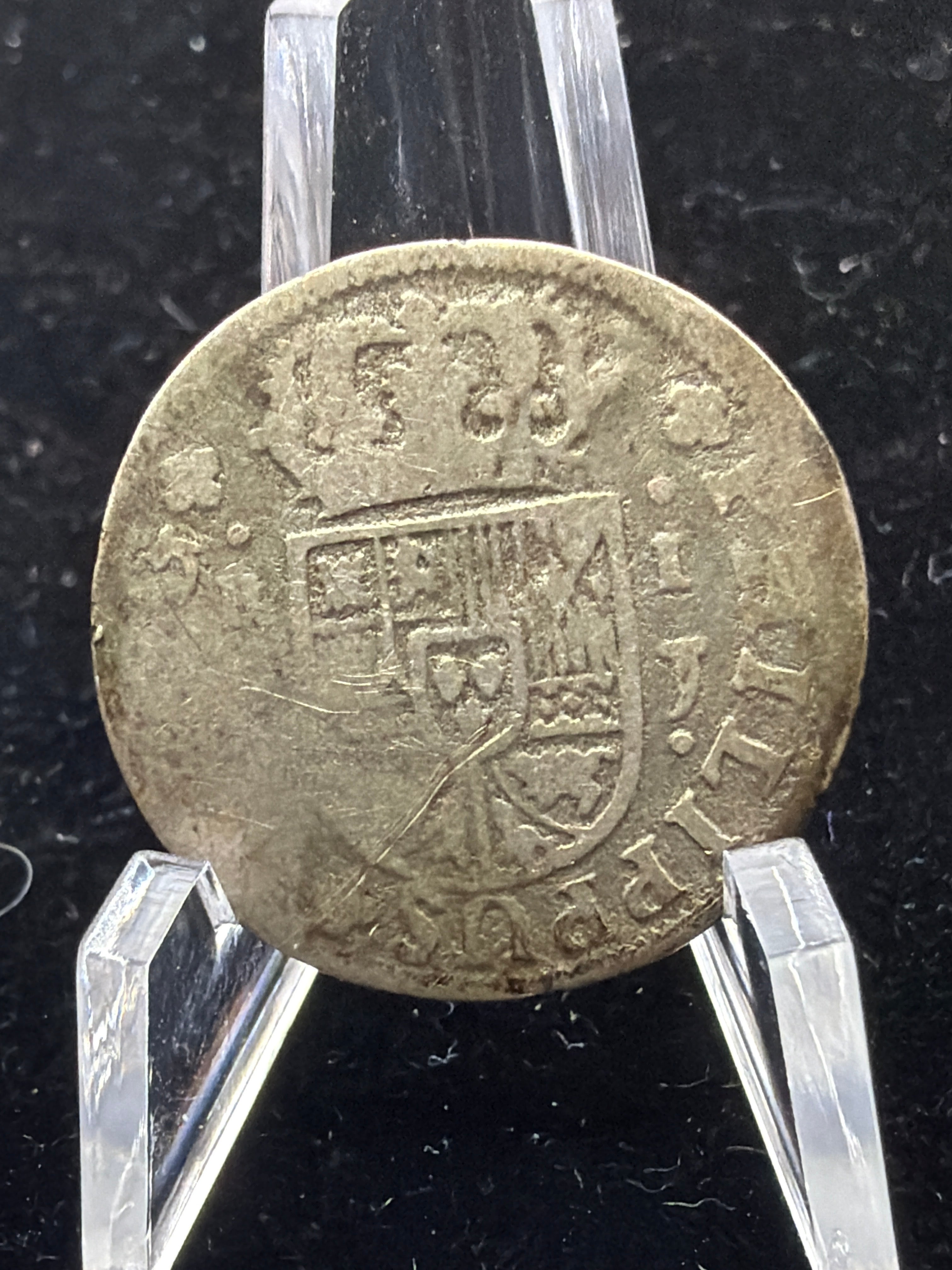 Spain One Reale - Madrid - Spanish Mainland Silver Coin 1700s